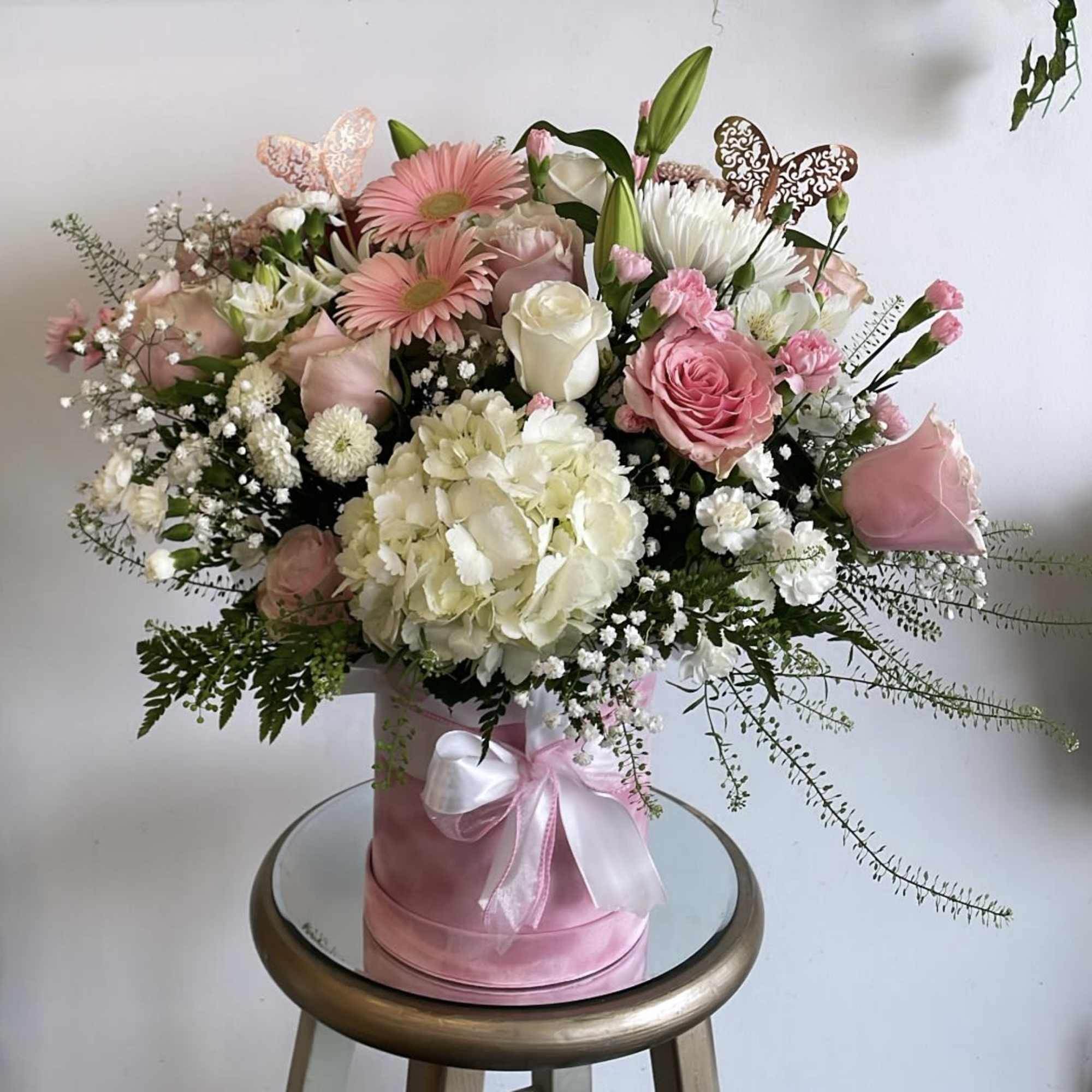 Express your condolences in a genuine way with our Simply Serene Floor, photo 2 of 2