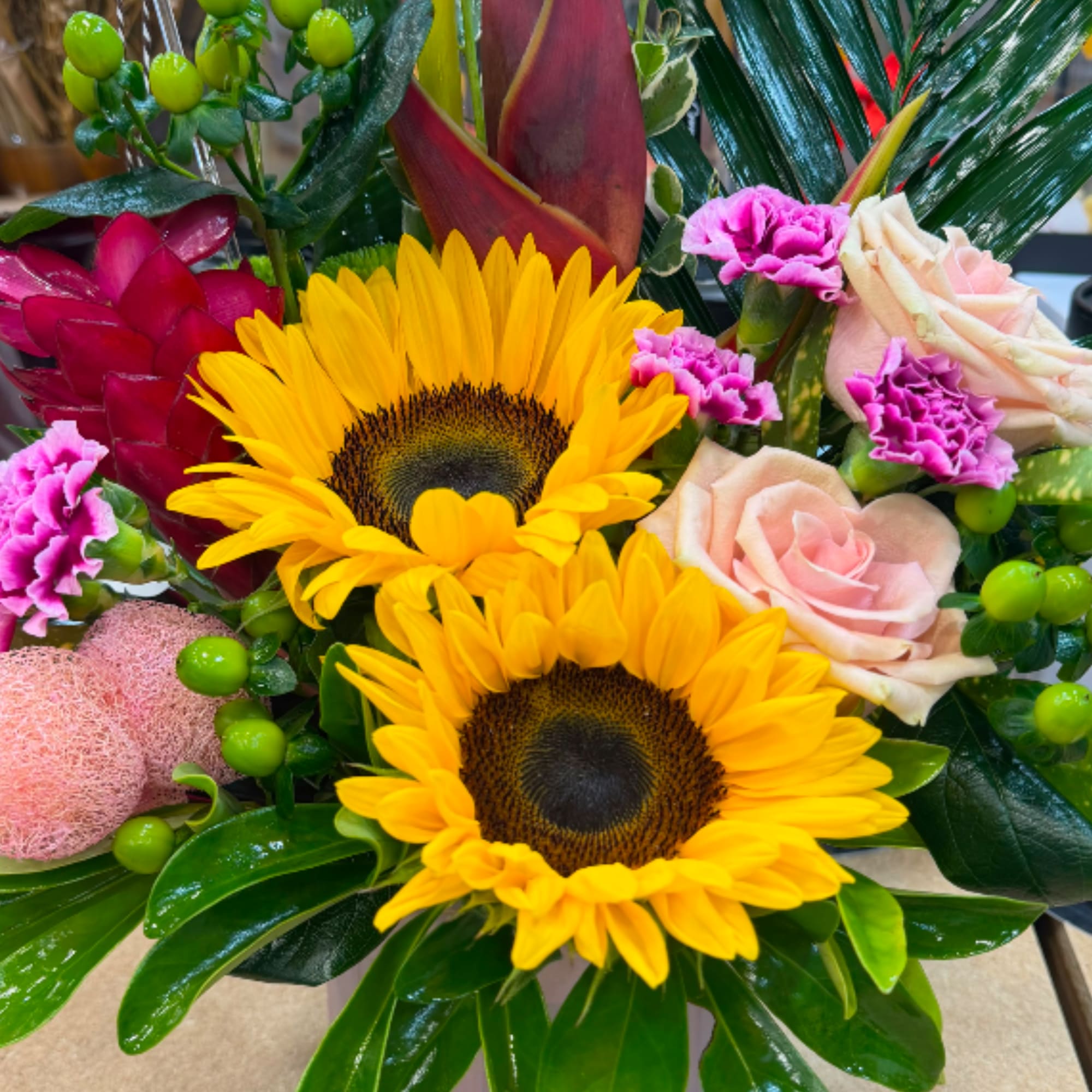 Bring a touch of tropical elegance to any occasion with our Studio