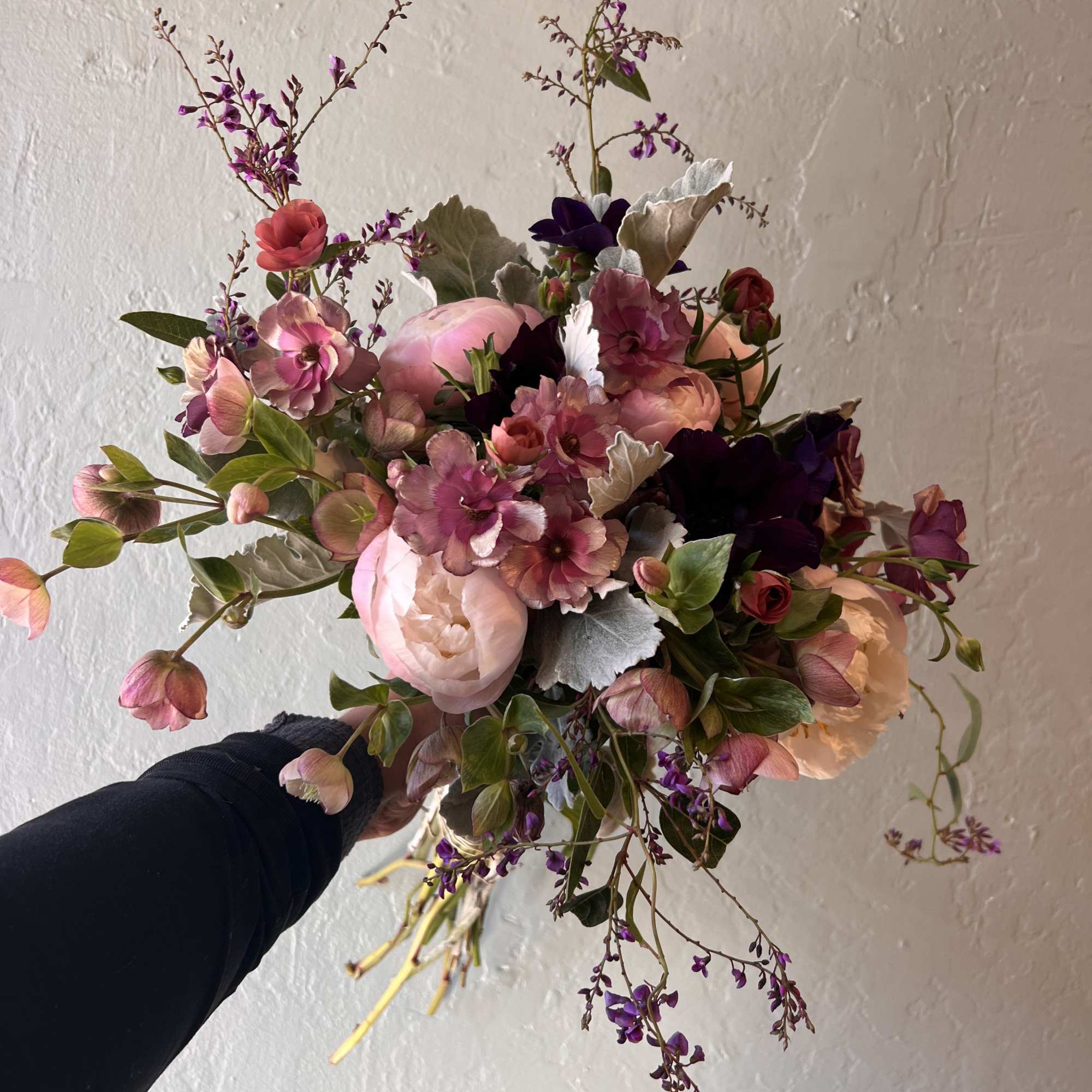 Maison Blush is a luxury flower shop specializing in romantic, garden-style floral