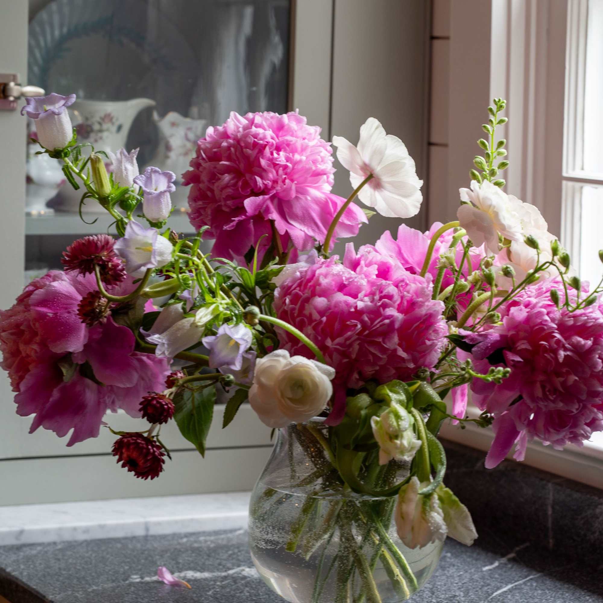 When in season, peonies are the ultimate in luxury and beauty. 