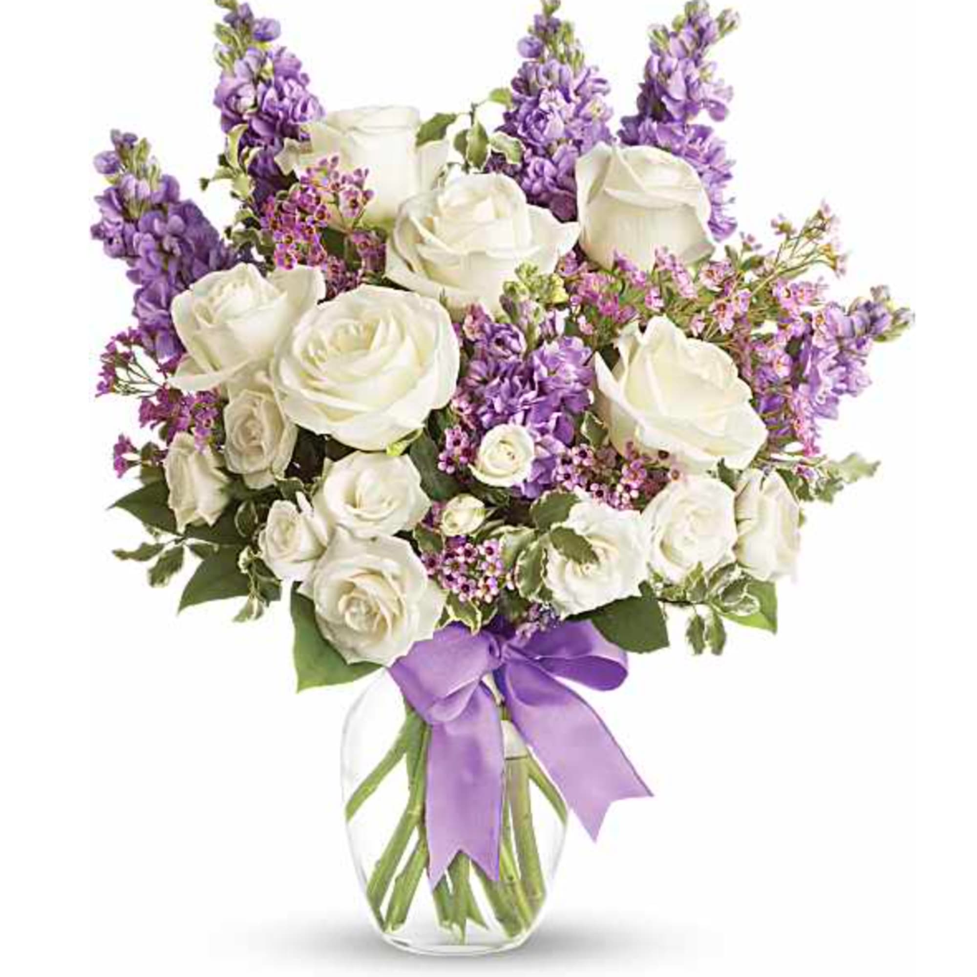 This magical bouquet will be at home in a cottage, a condo