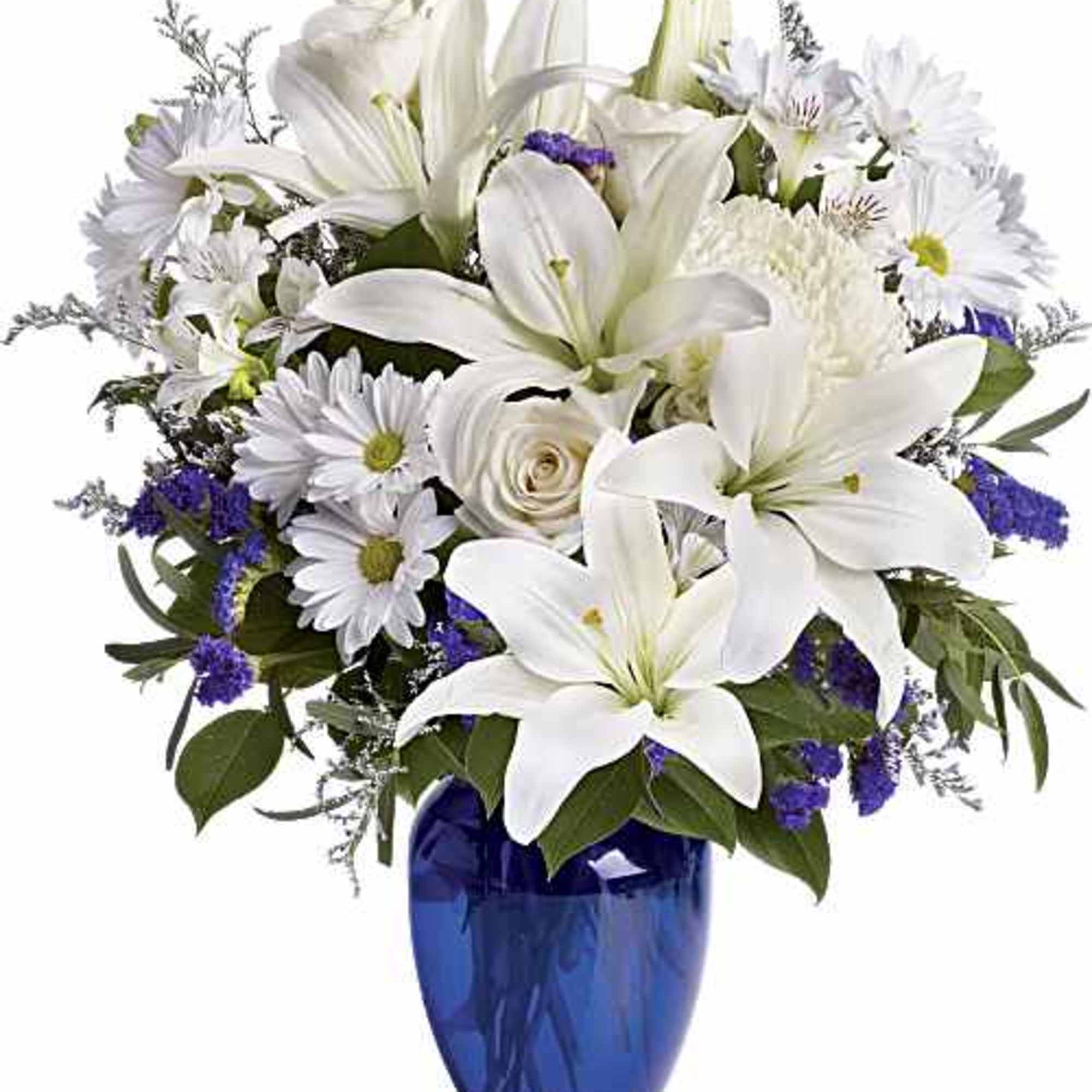 Brighten the home with the peace and beauty of a bright blue