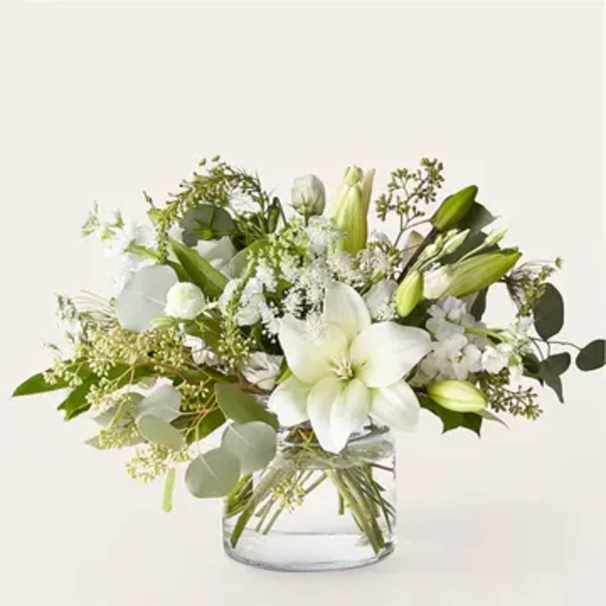 Elegant white floral design for everyday or any event design