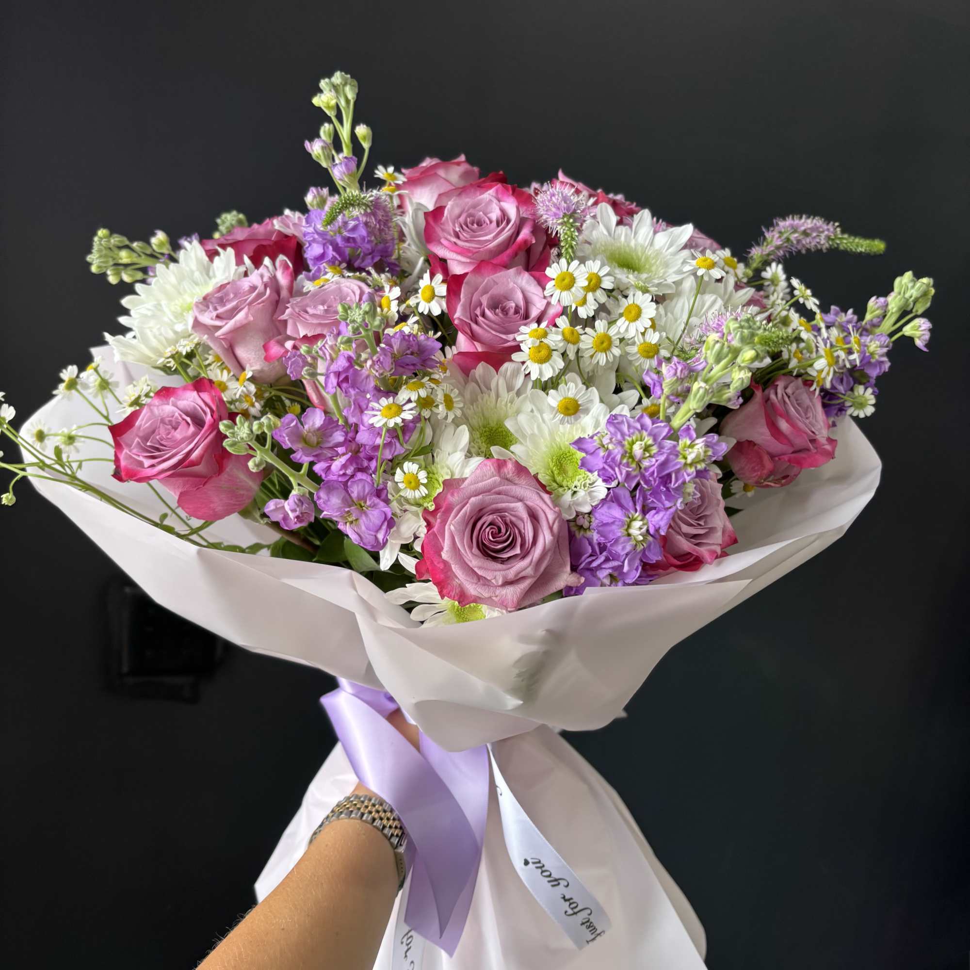 Lavender Blush Harmony is a soft, garden-inspired bouquet designed in a refined, photo 3 of 3