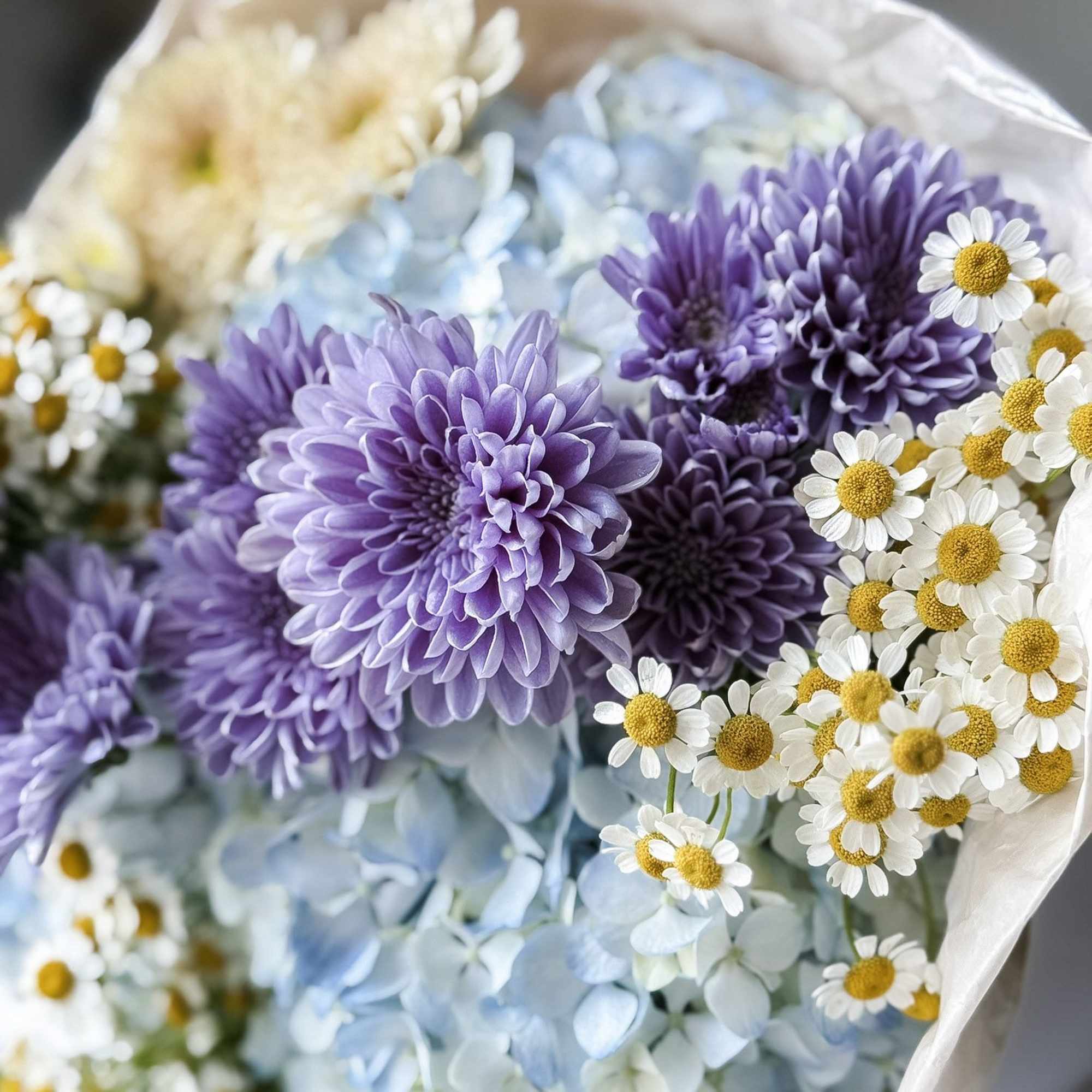 This stunning creation is designed to capture hearts. This round arrangement showcases