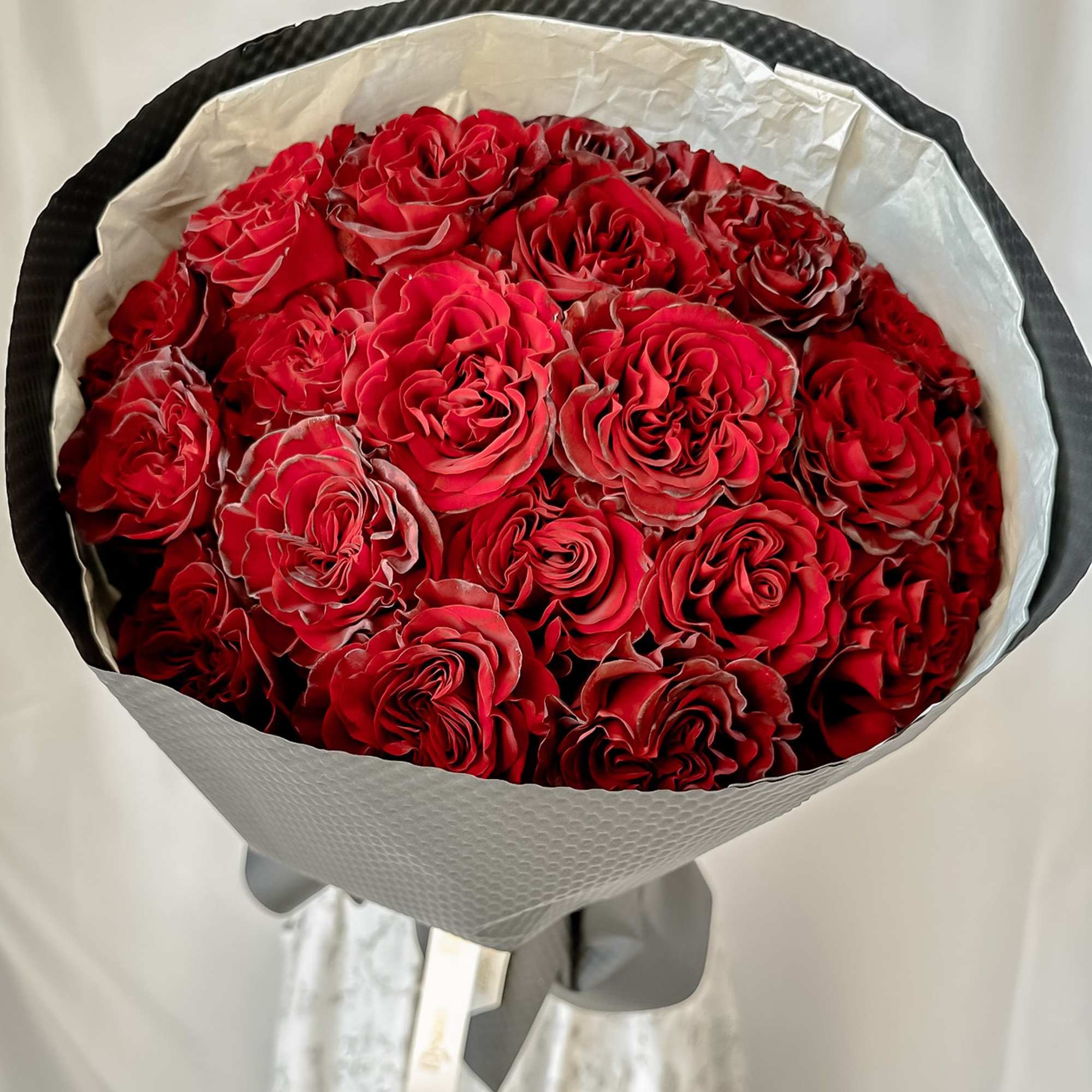 Express your love with the Red Heart Bouquet, a breathtaking creation that