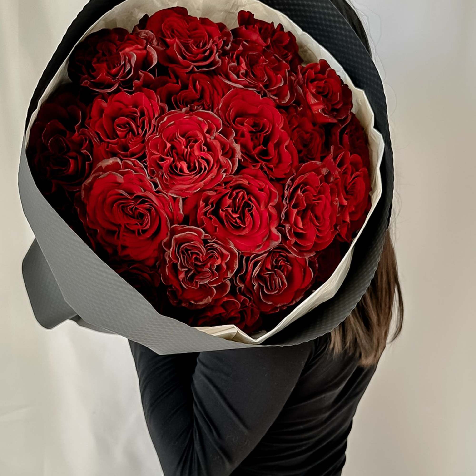 Express your love with the Red Heart Bouquet, a breathtaking creation that, photo 3 of 3