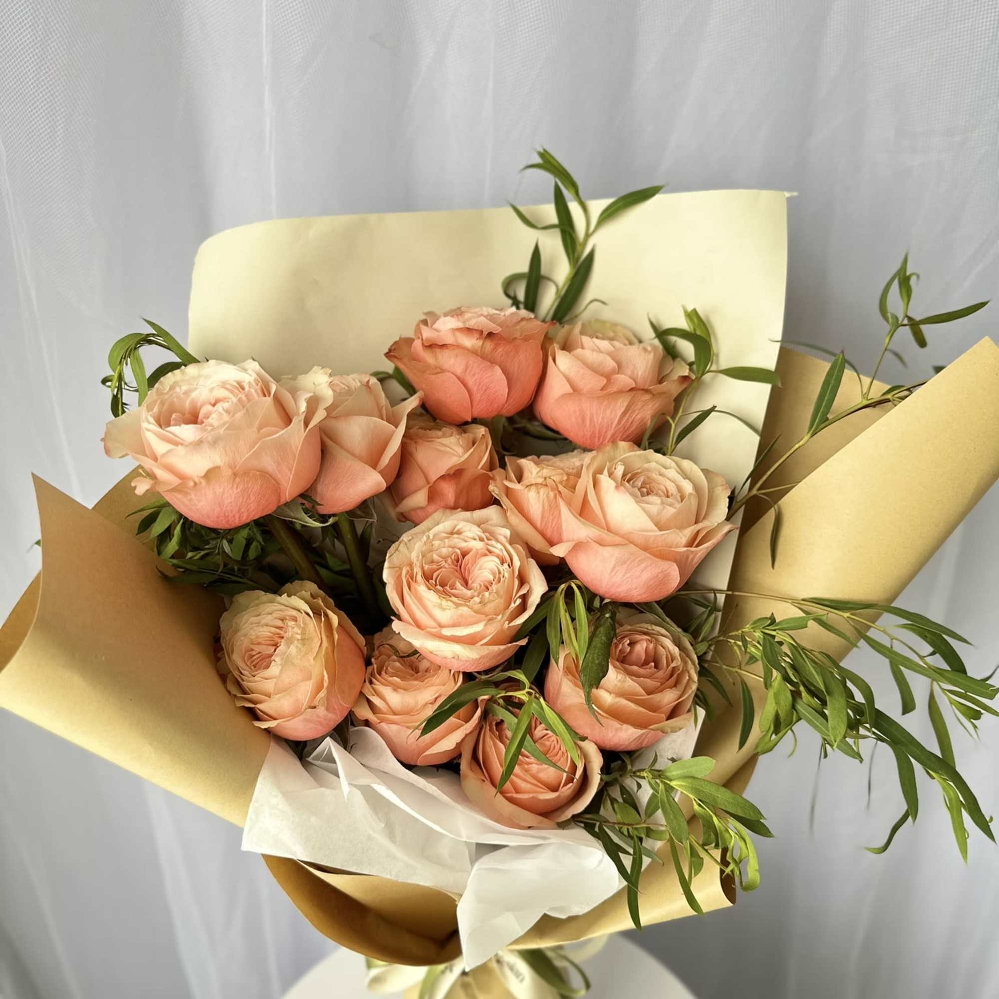 Each rose is carefully selected for its lush, full bloom and vibrant