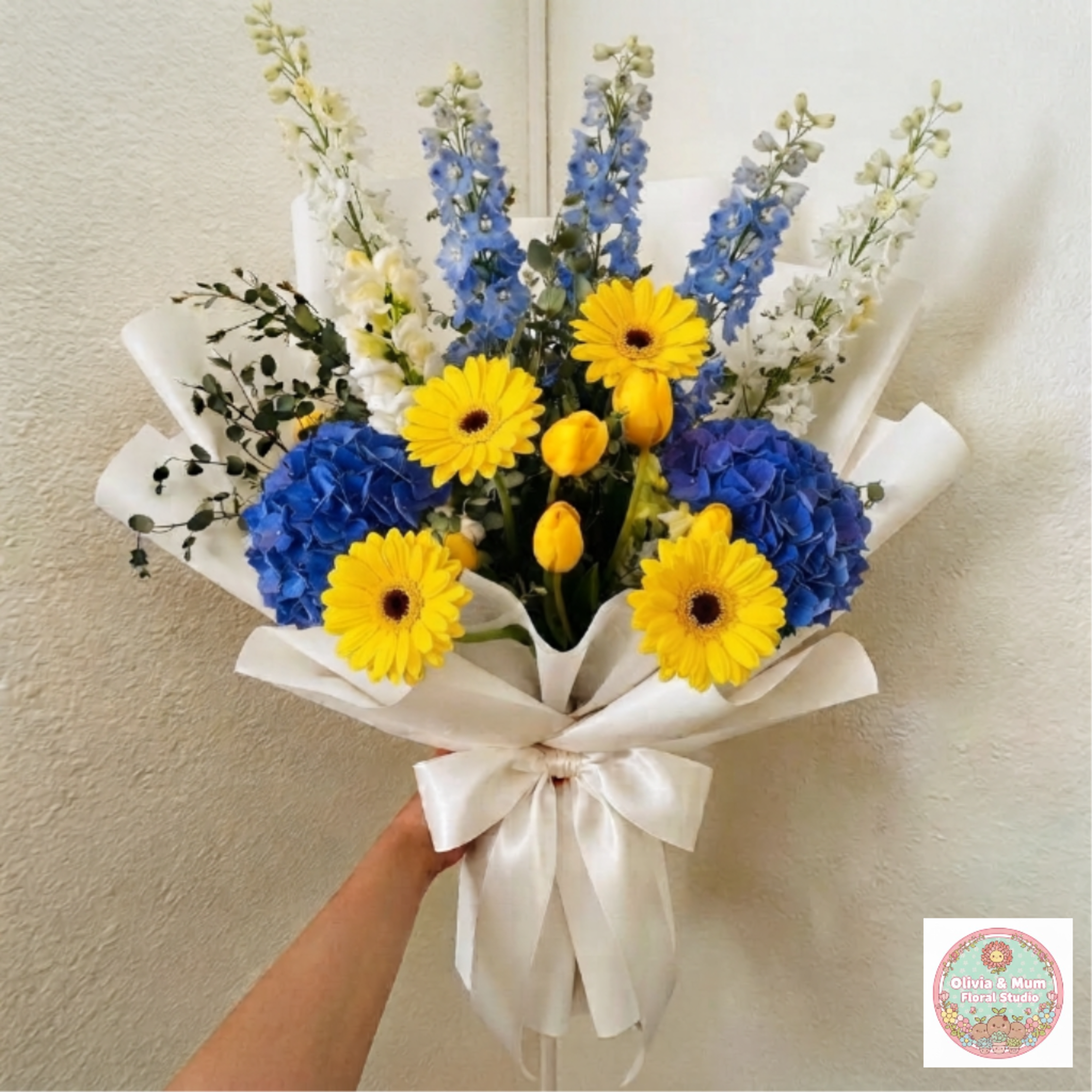 Optimistic, bright, and cheerful&mdash;Sunny Skies is designed to lift the spirits immediately.