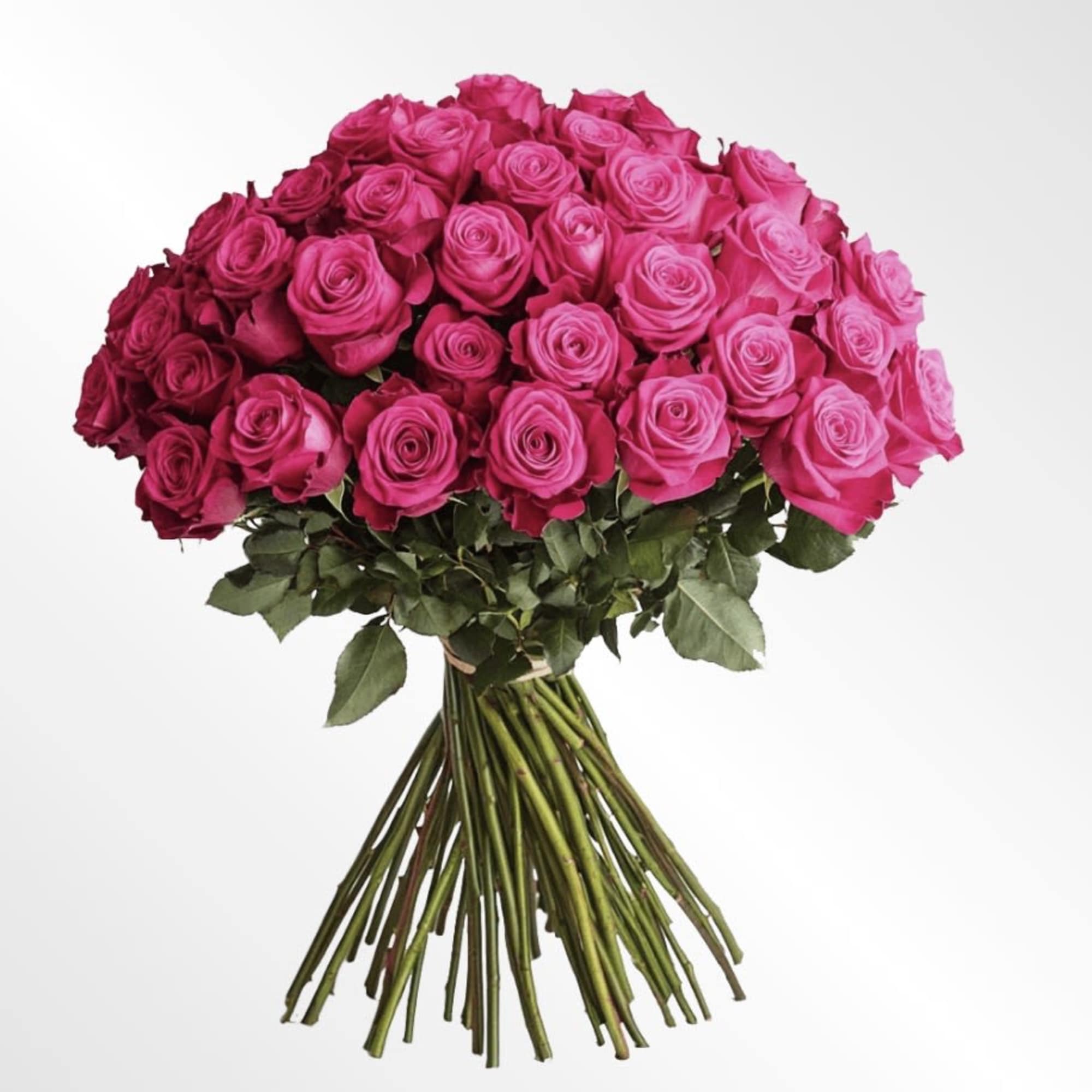 A bold expression of love and celebration, this stunning hand-tied bouquet features