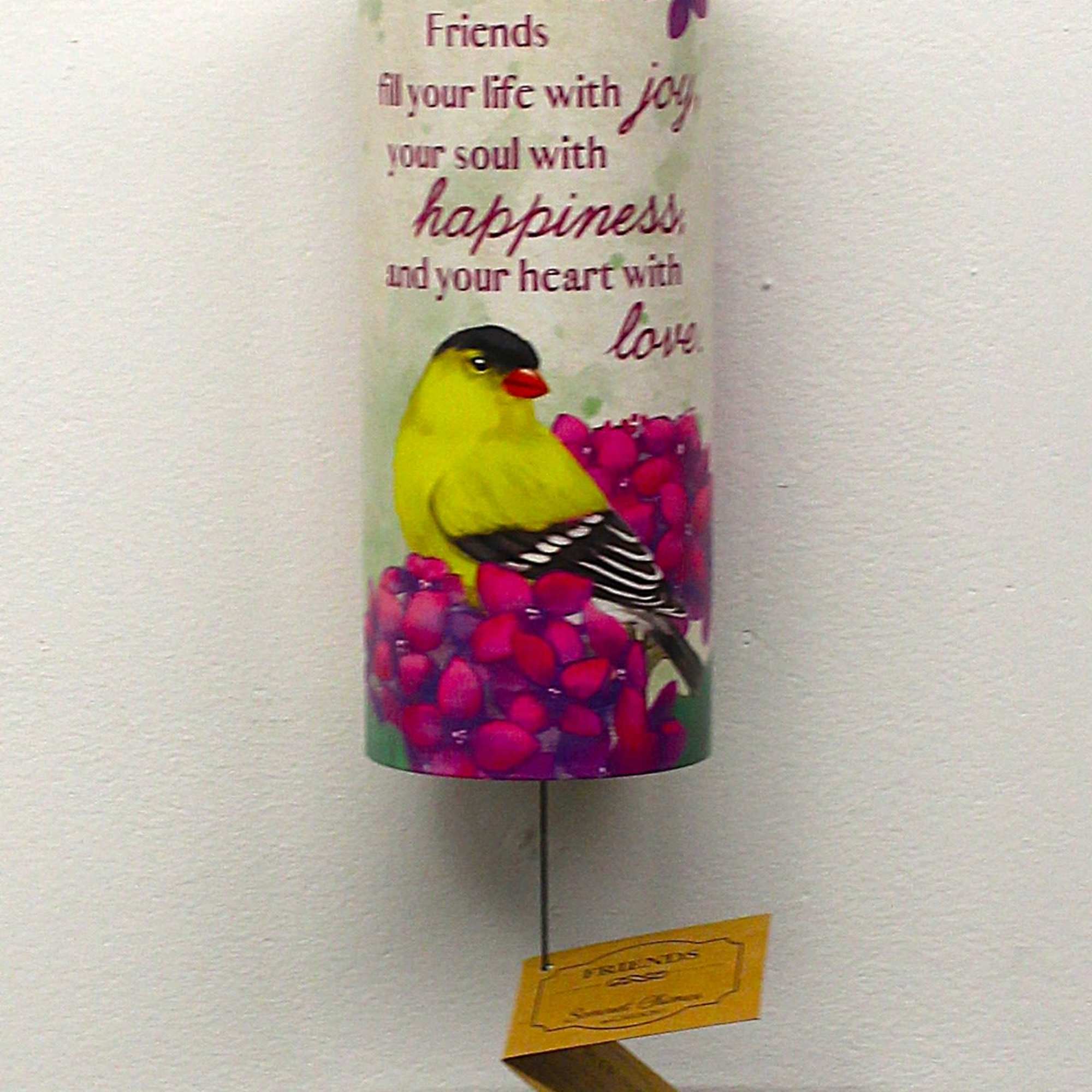 19 Inch Friends Windchime
Friends fill your life wiht joy your soul with