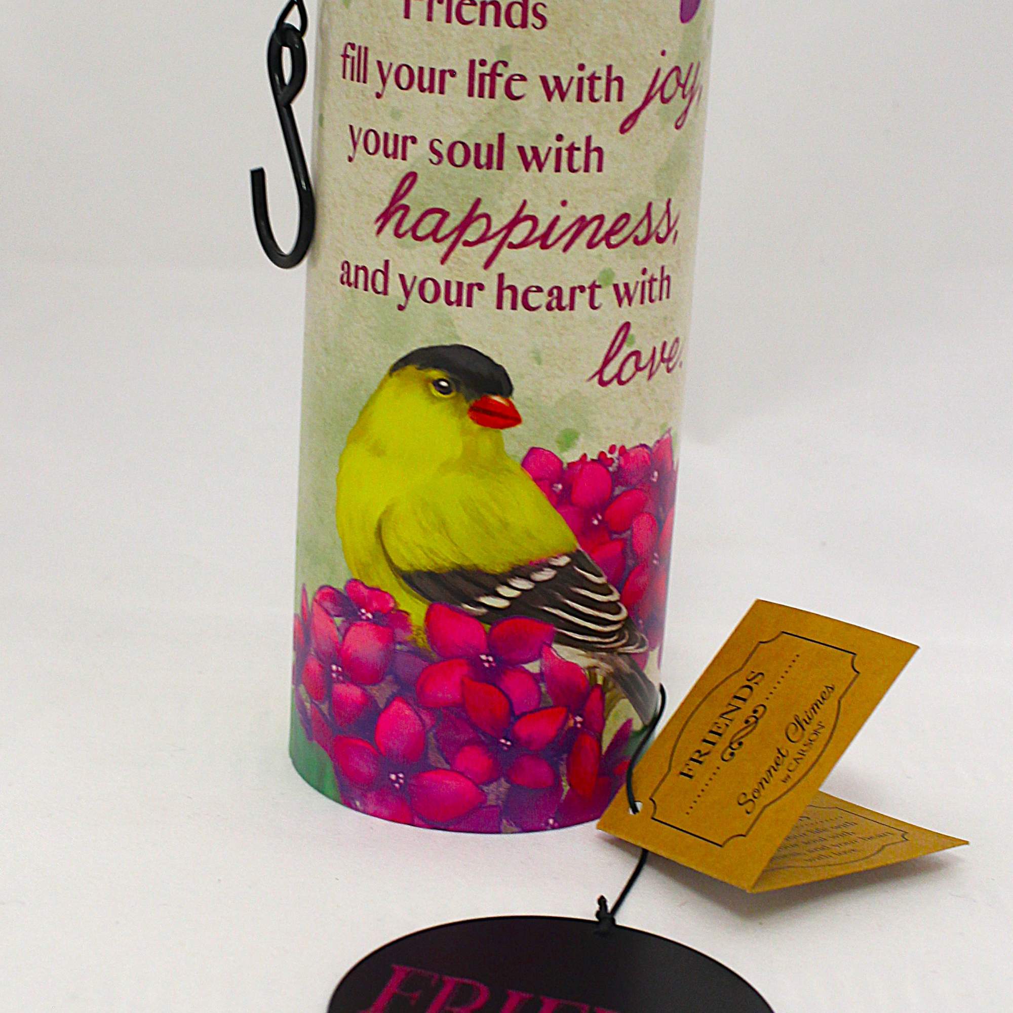 19 Inch Friends Windchime
Friends fill your life wiht joy your soul with, photo 3 of 3