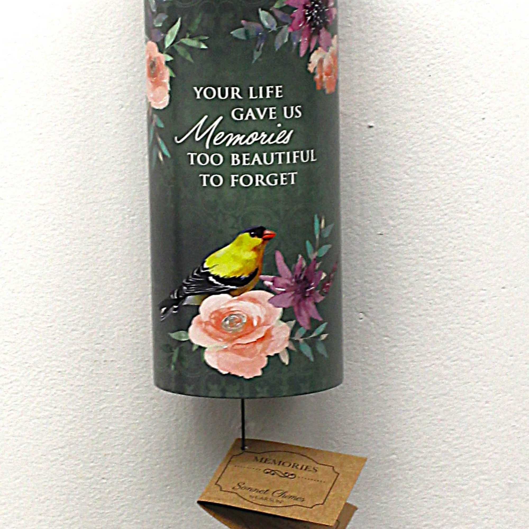 17 Memories Windchime
Your life
Gave us
Memories
Too Beautiful
To Forget, photo 2 of 2