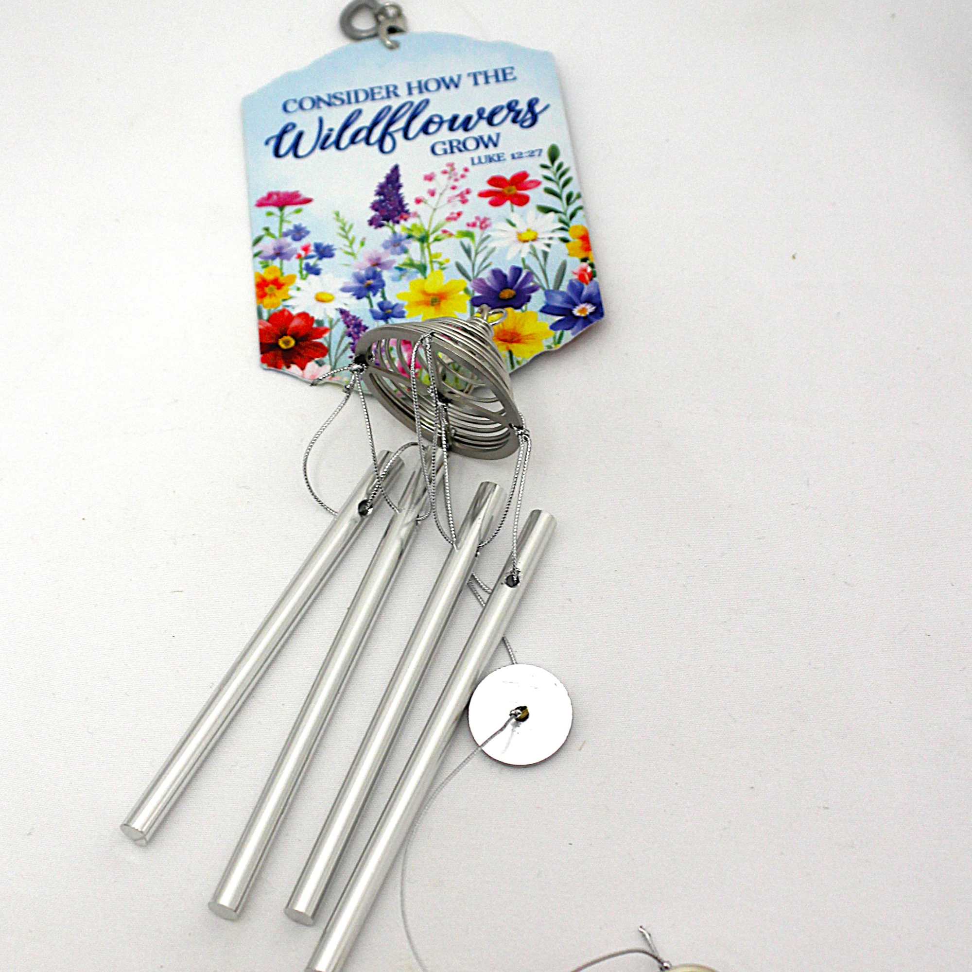 18 Inch Wildflowers Windchime
Consider how the 
Wildflowers
grow
Luke 12:27