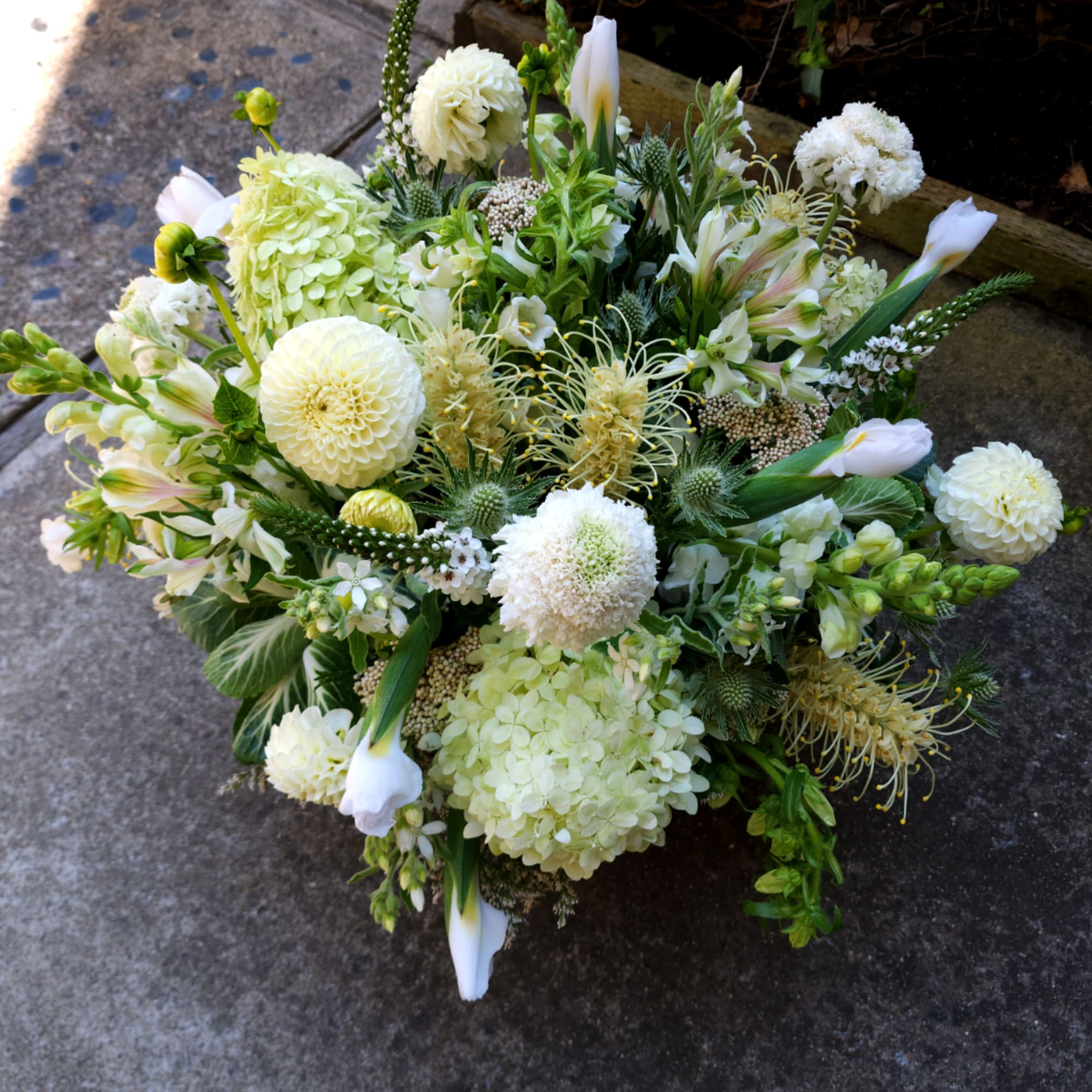Energetic + Natural

A serene yet unabashed garden-style bouquet, that exudes both quiet