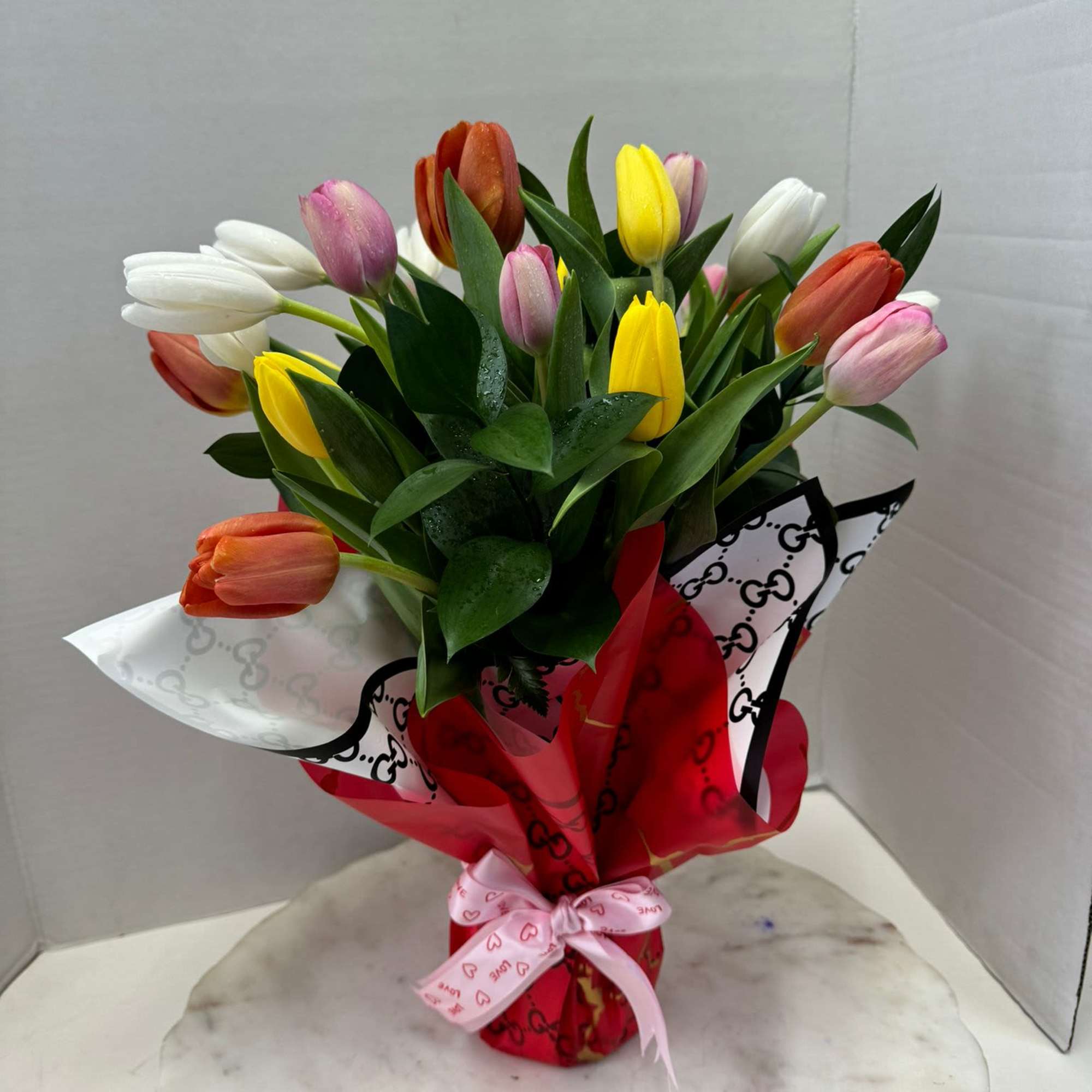   Bouquet is a favorite for every girl! These delicately hand-tied