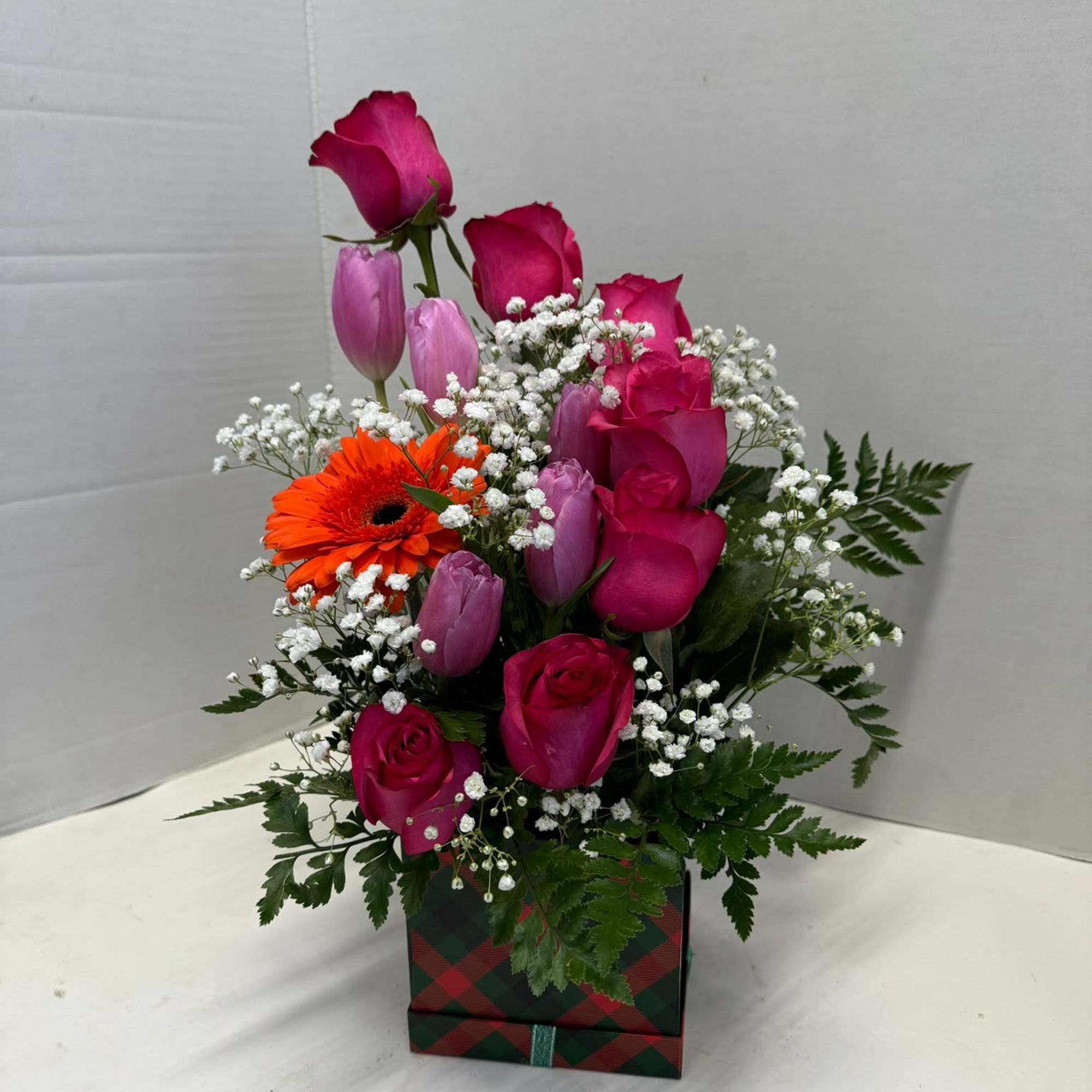 If you are looking for something pretty, small and elegant, this arrangement, photo 2 of 2