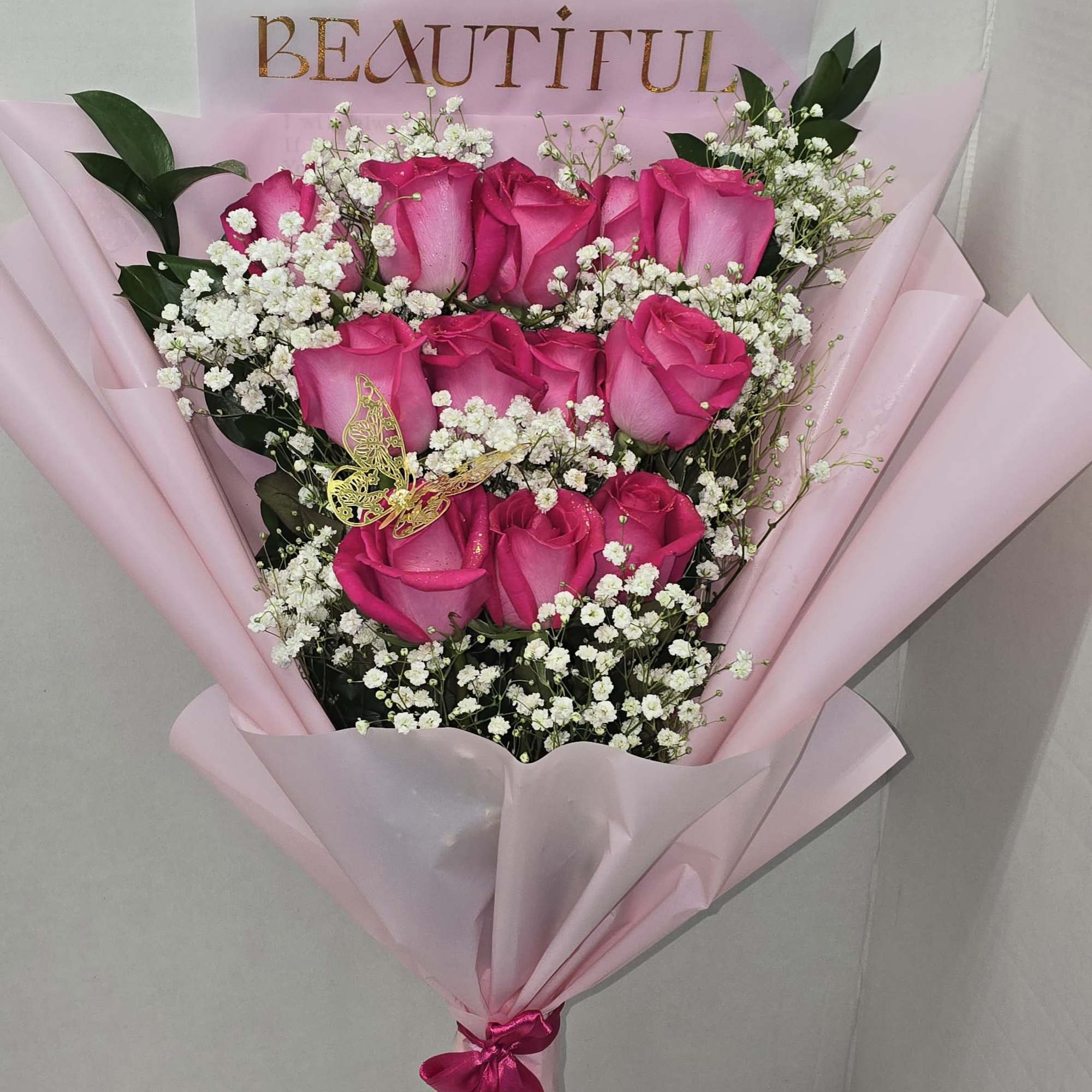Glowing with natural charm, pink roses make the perfect gift for anything, photo 2 of 2
