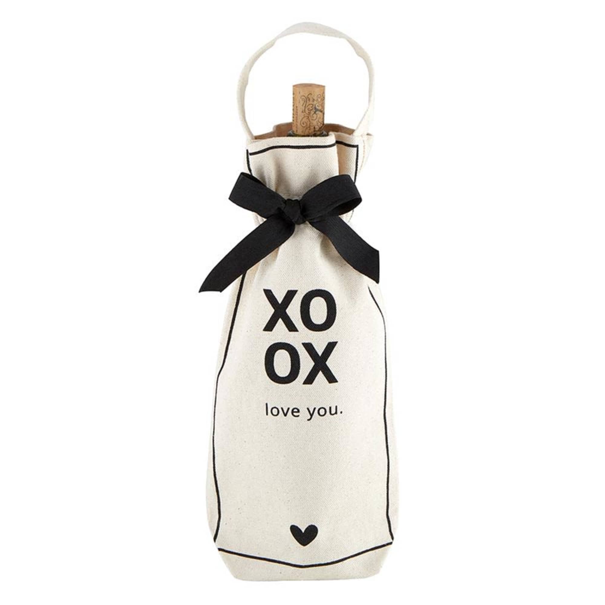 Dress up your favorite bottle of wine with these canvas wine bags!, photo 4 of 4