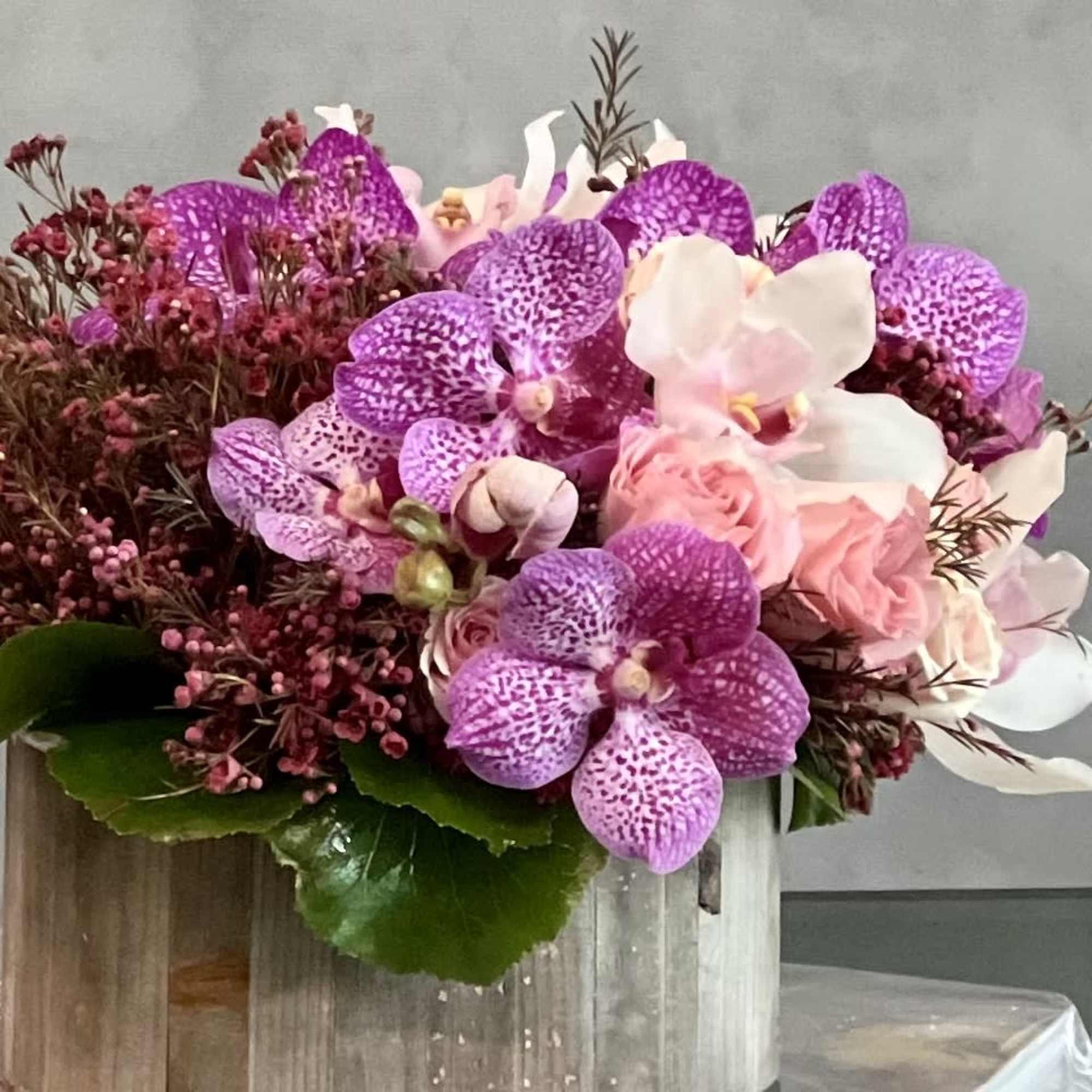 Our new arrangement by our designers at Beverly Hills Florist present our, photo 2 of 3