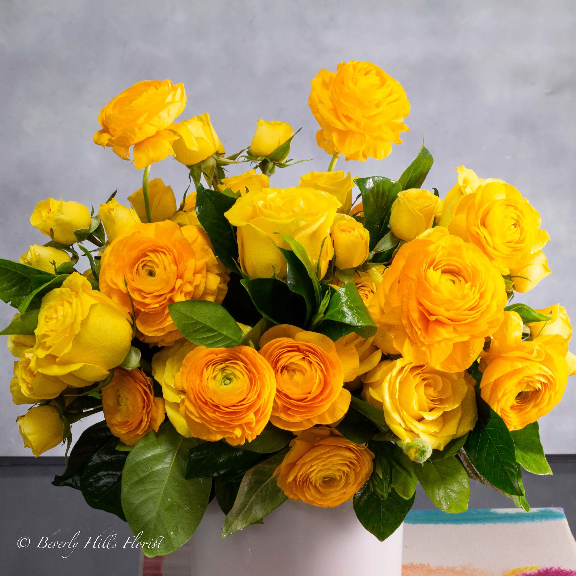 Brighten someone's day with our Sunshine Serenade Bouquet, featuring a stunning blend, photo 3 of 4
