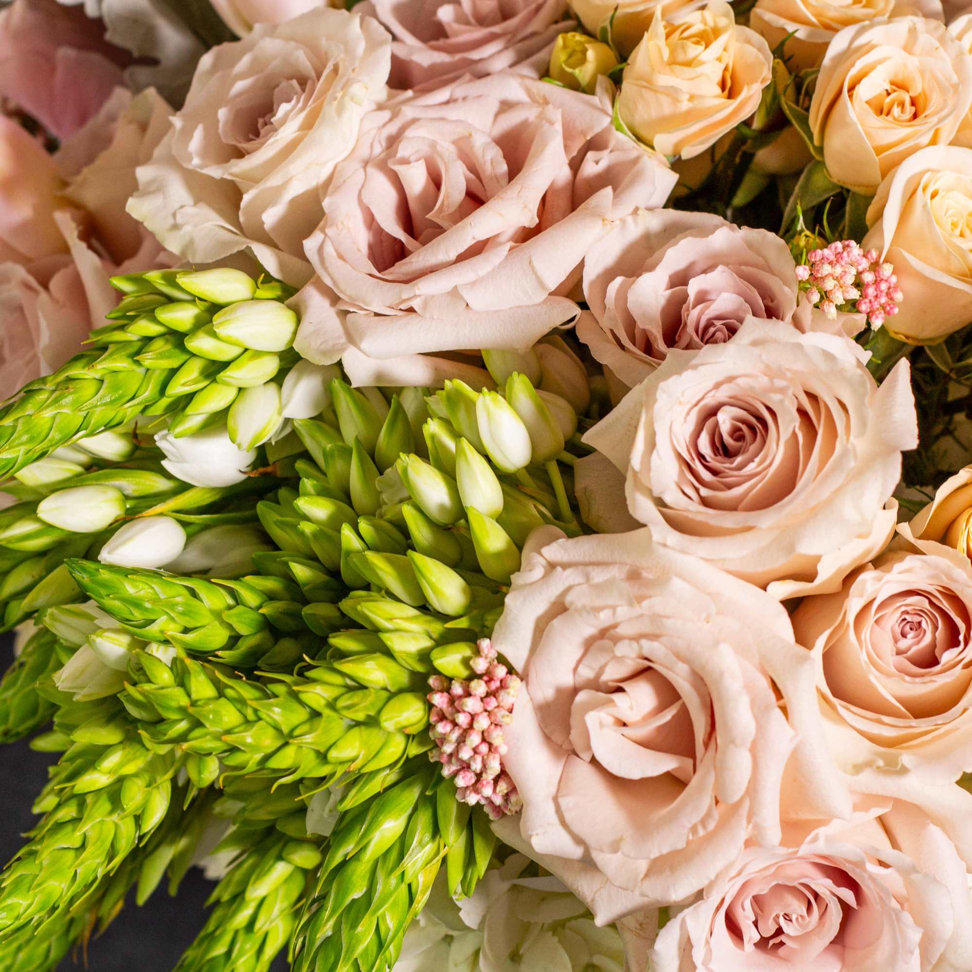  Delight in the gentle beauty of our floral arrangement, featuring soft, photo 6 of 6