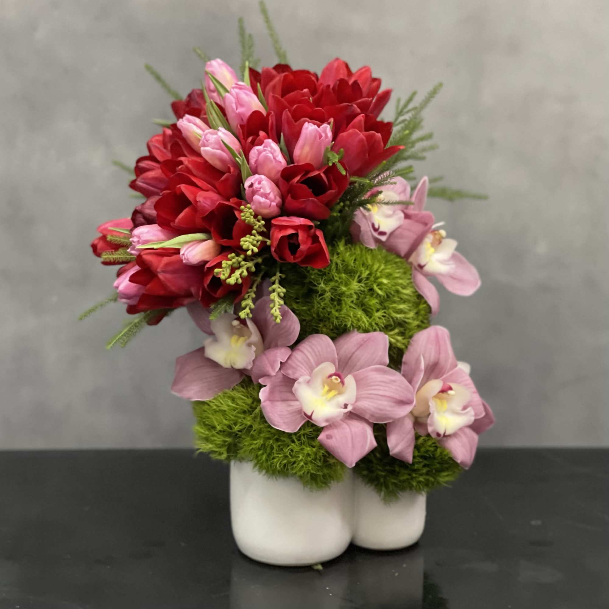 An arrangement is a wonderful way of letting someone in your life
