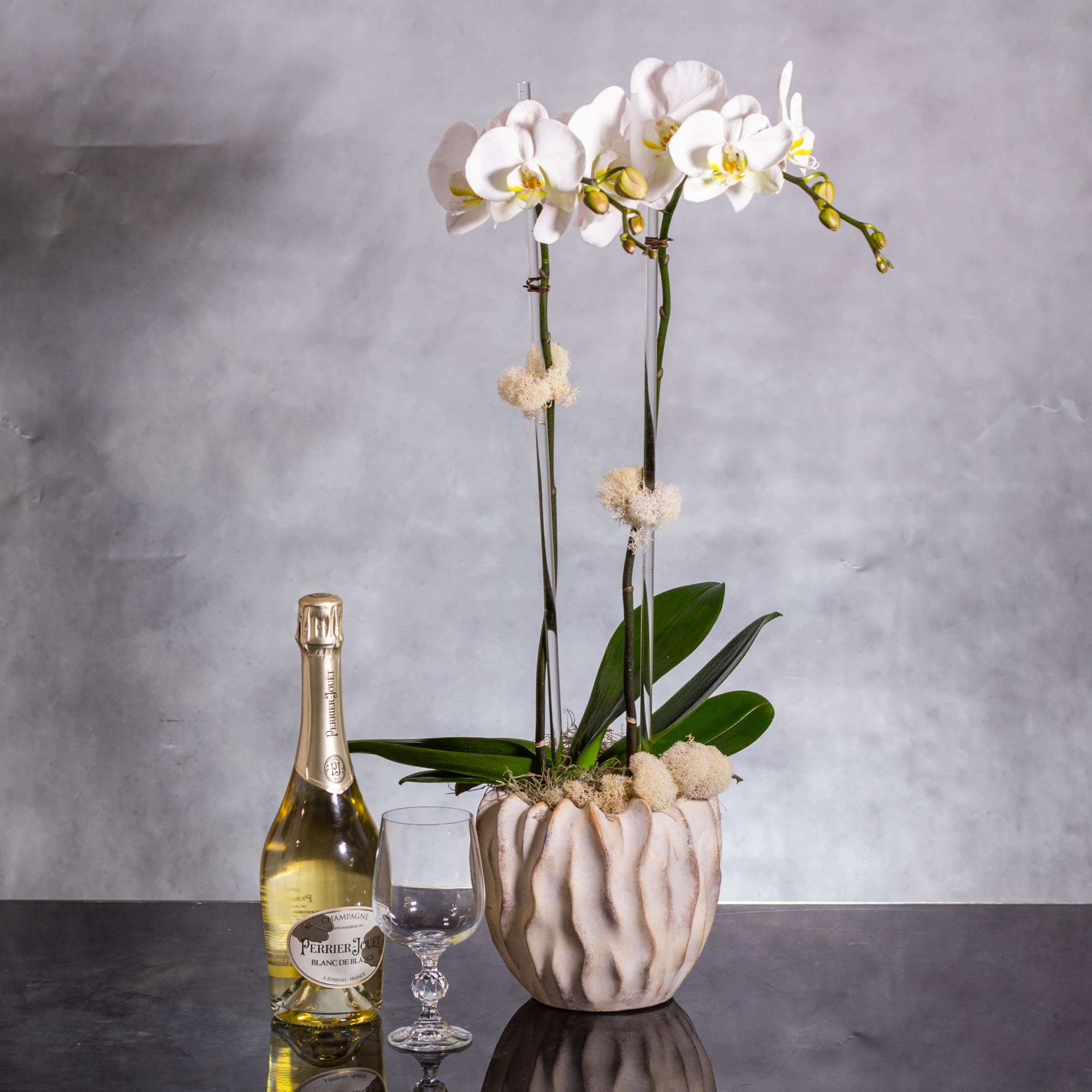 Elevate your space with the timeless allure of our "Eternal Elegance" arrangement