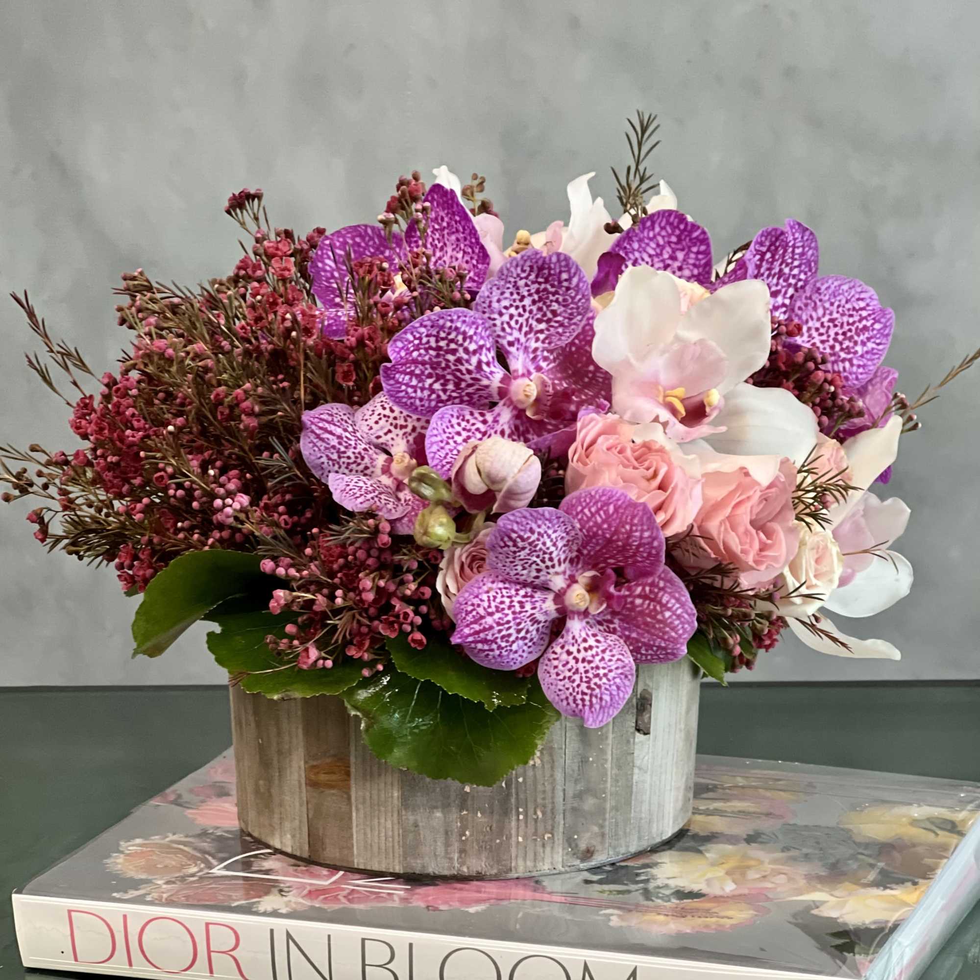Our new arrangement by our designers at Beverly Hills Florist present our, photo 3 of 3