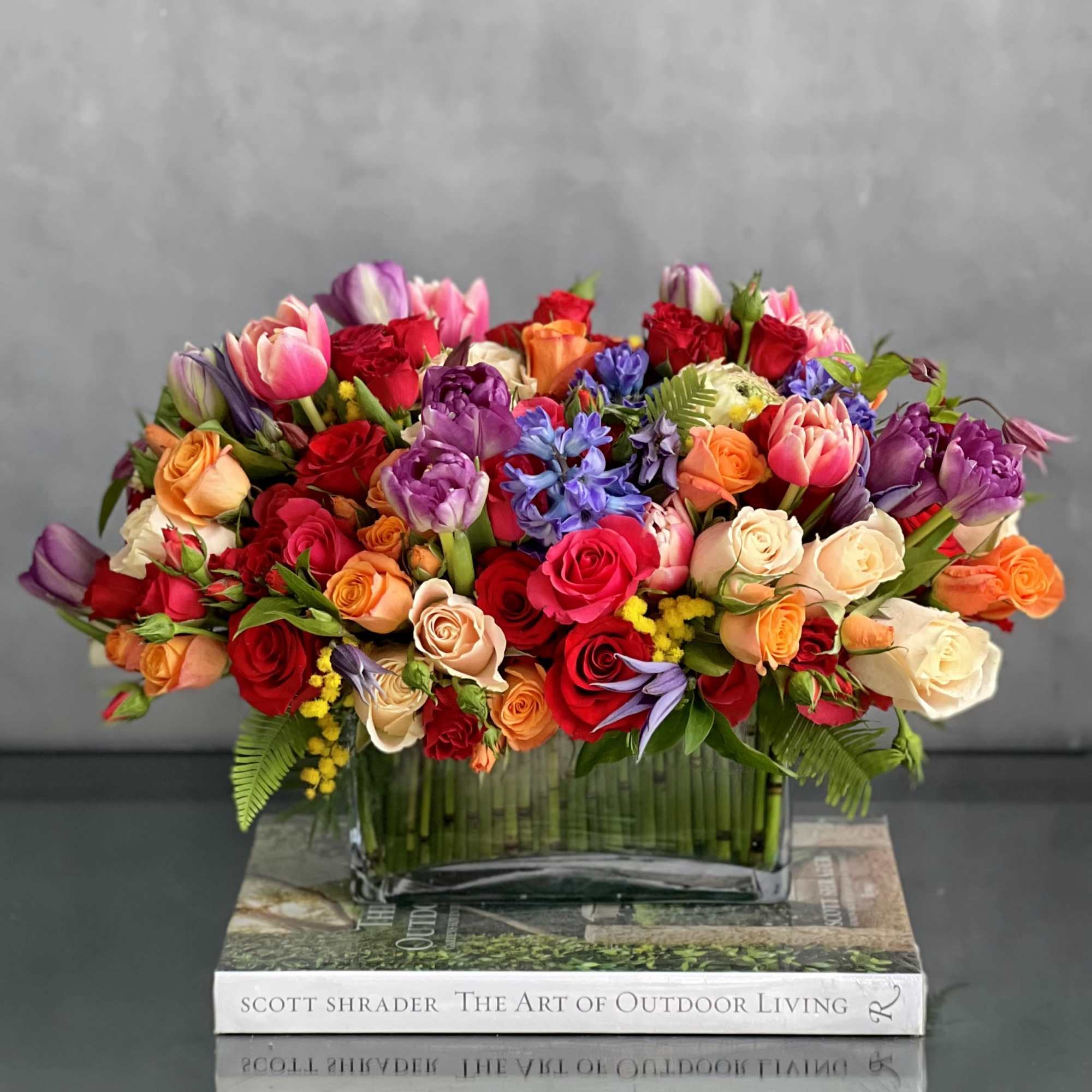 My Beverly Hills Florist presents our "Eruption Of Love", perfect for Valentine's