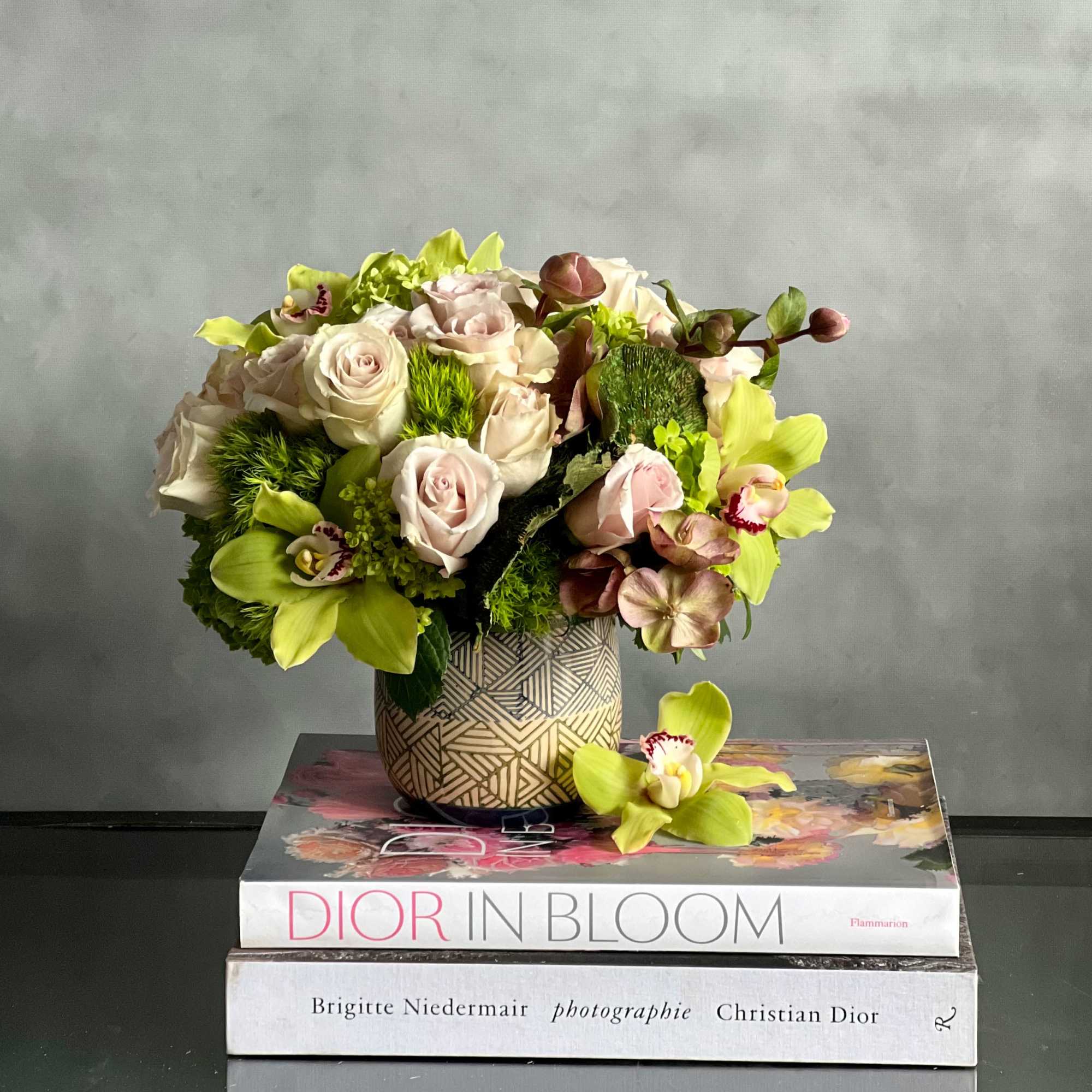 A modern take on earthy toned florals! Our "Rustic Romance" is a