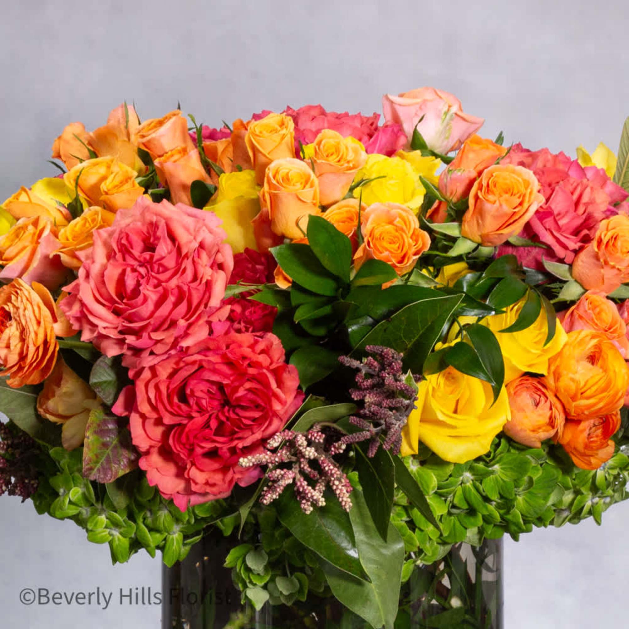 Introducing our "Colorful Sophistication" floral arrangement &ndash; a captivating masterpiece designed to, photo 3 of 3