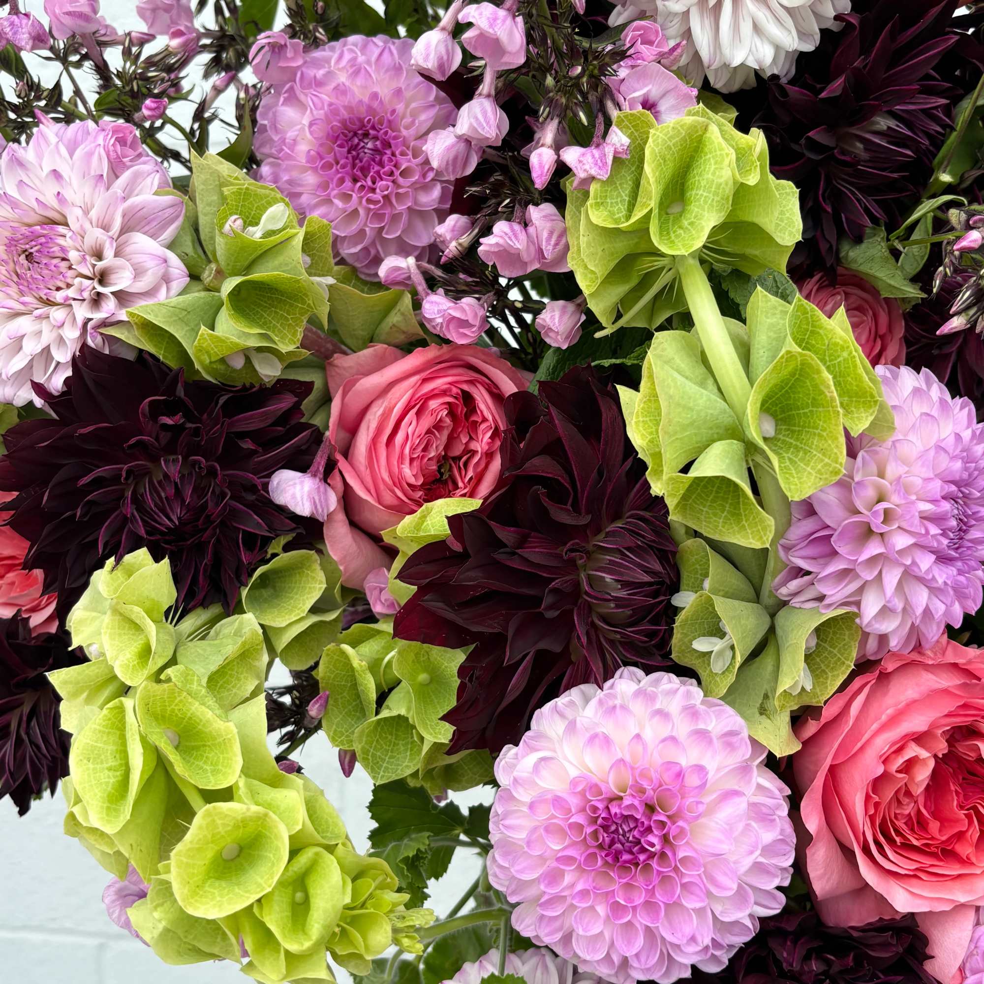 This breathtaking floral cross is a one-of-a-kind masterpiece from Jenny Barker, The, photo 2 of 5