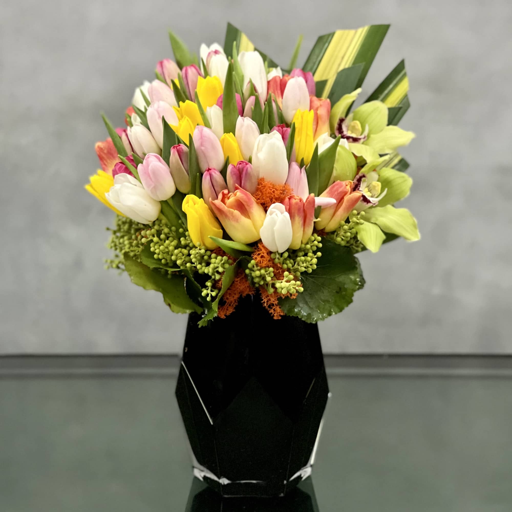 Elevate your space with a burst of color and happiness through our