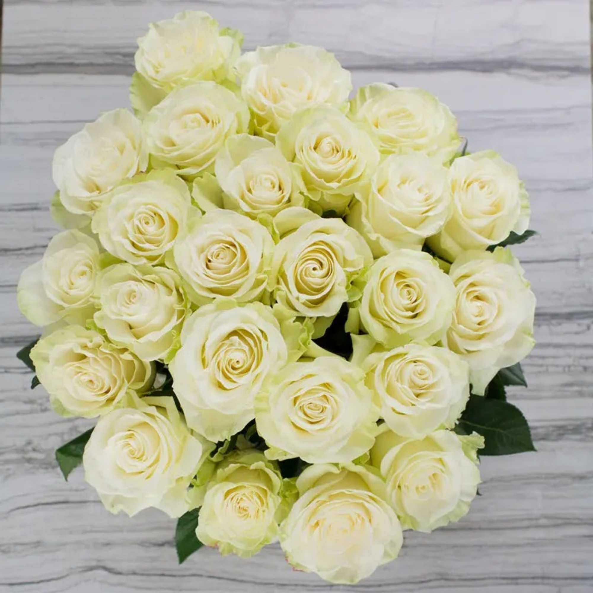 This definitely has the "WOW" factor. Absolutely gorgeous tall White Roses are, photo 2 of 3
