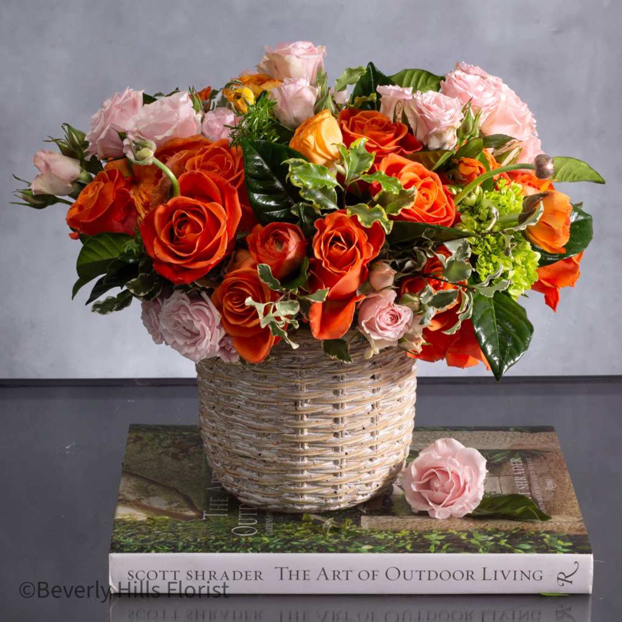 Beverly Hills Same Day Delivery - The combination of pink spray roses, photo 2 of 6