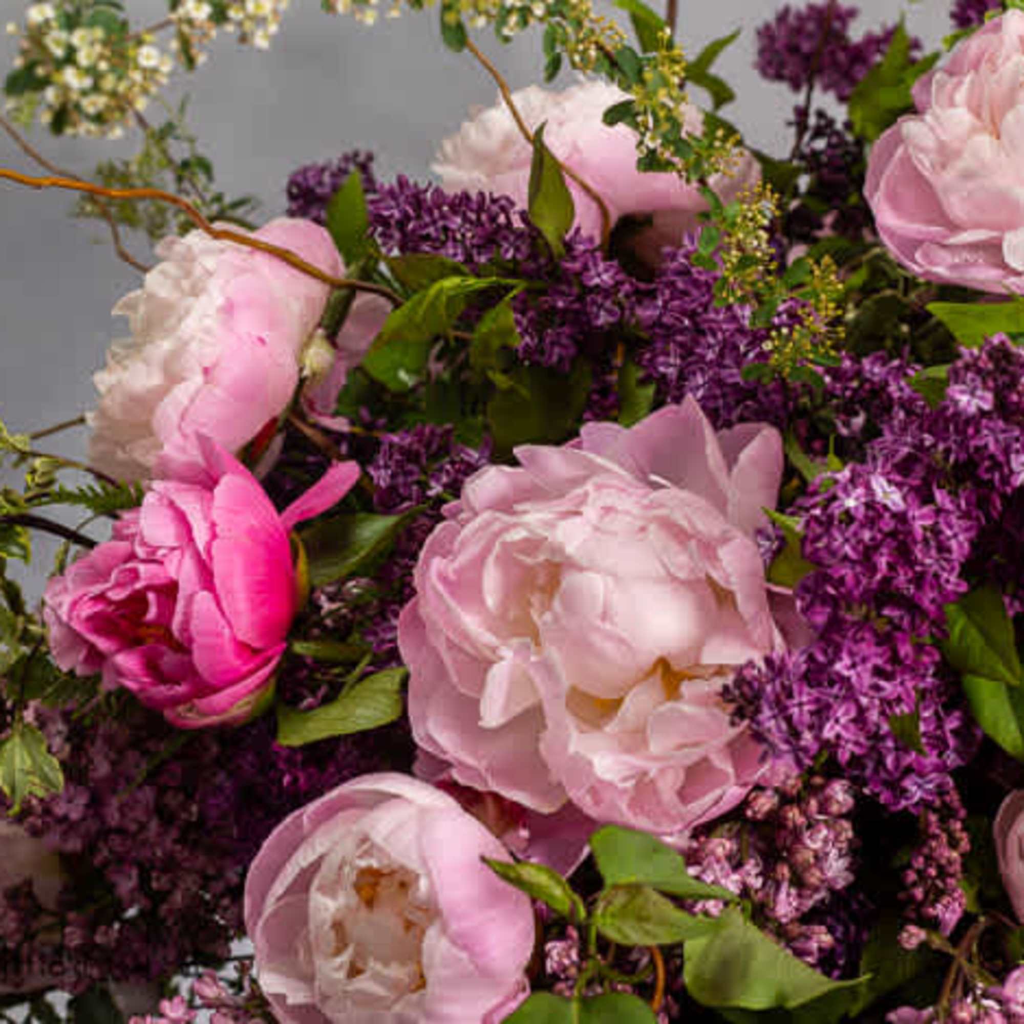 Step into a realm of enchantment with our spectacular floral masterpiece, the, photo 2 of 5