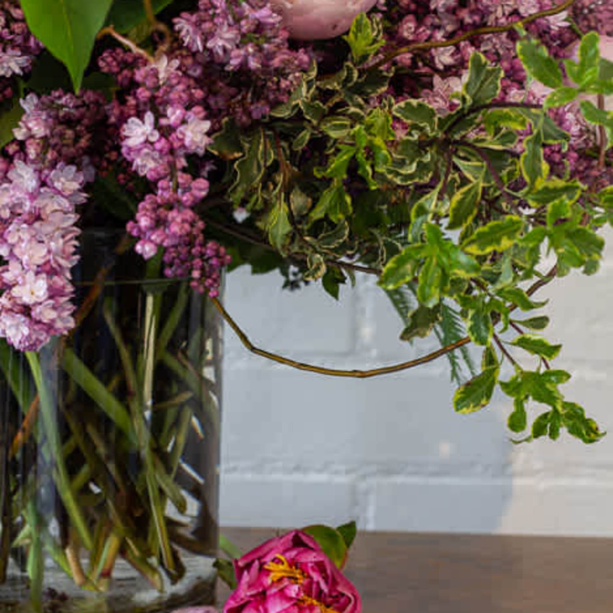 Step into a realm of enchantment with our spectacular floral masterpiece, the, photo 5 of 5