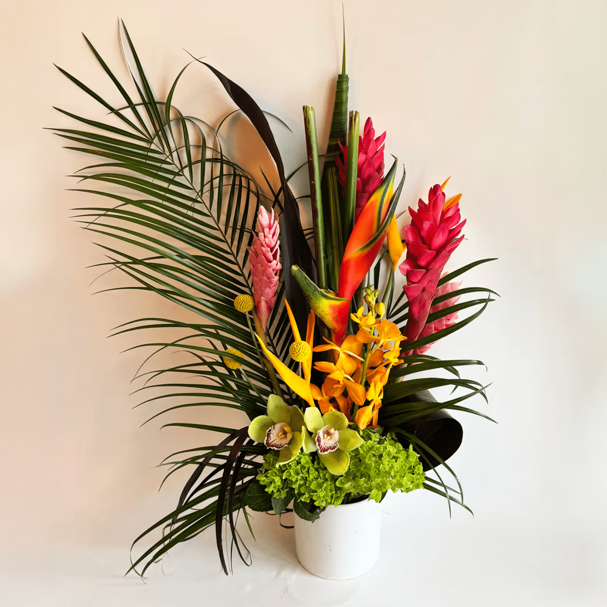 Elevate your space with a stunning tropical arrangement featuring vibrant ginger, and, photo 2 of 2