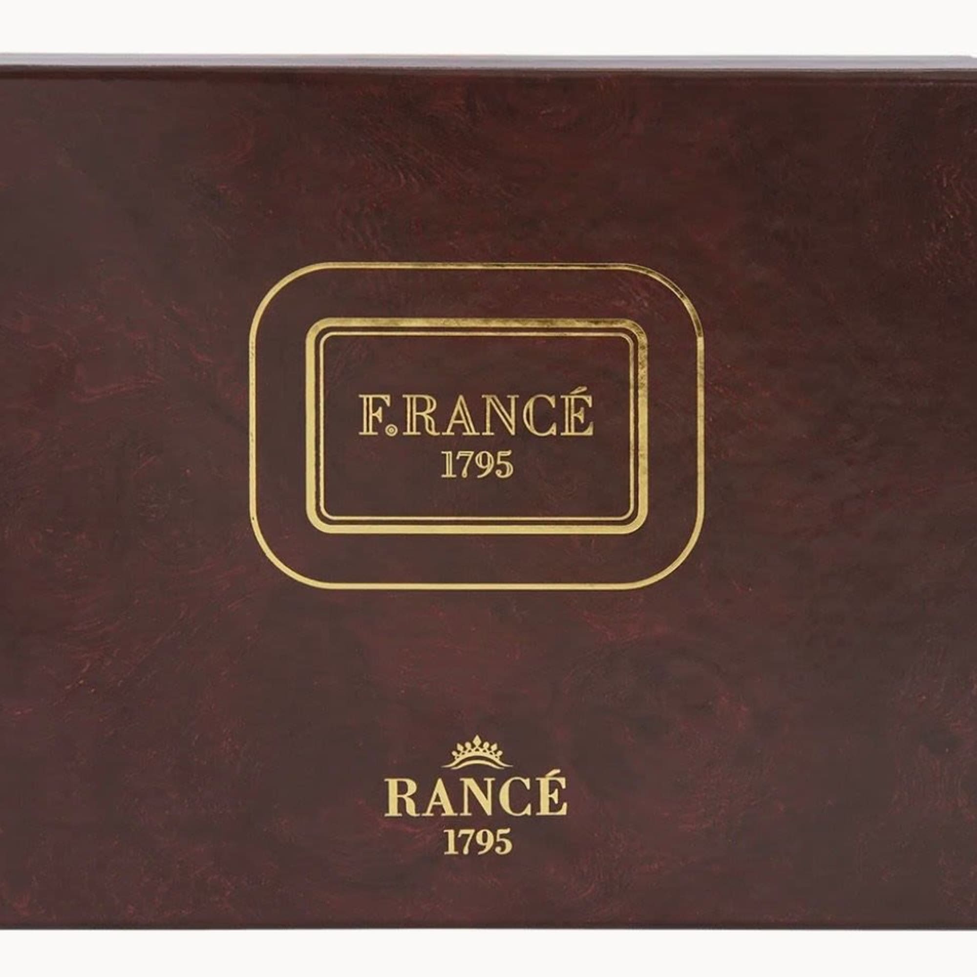 Brown Rance 1795 gift box with gold lettering