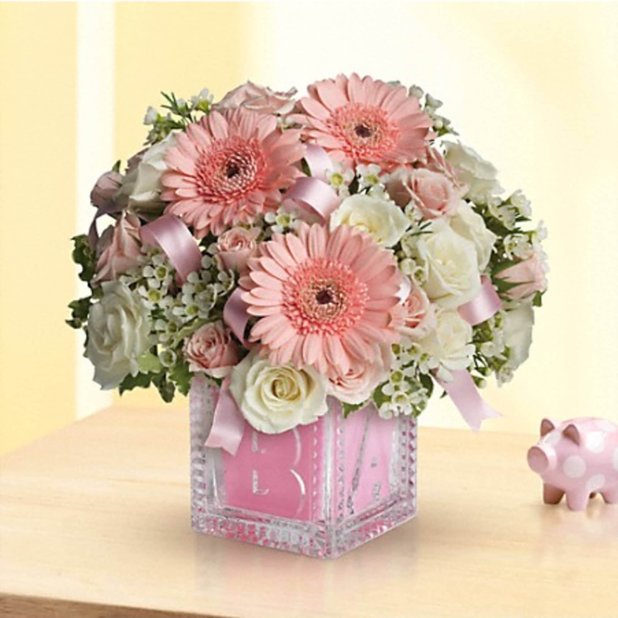 Celebrate the cutest baby girl on the block's arrival with this charming, photo 2 of 2