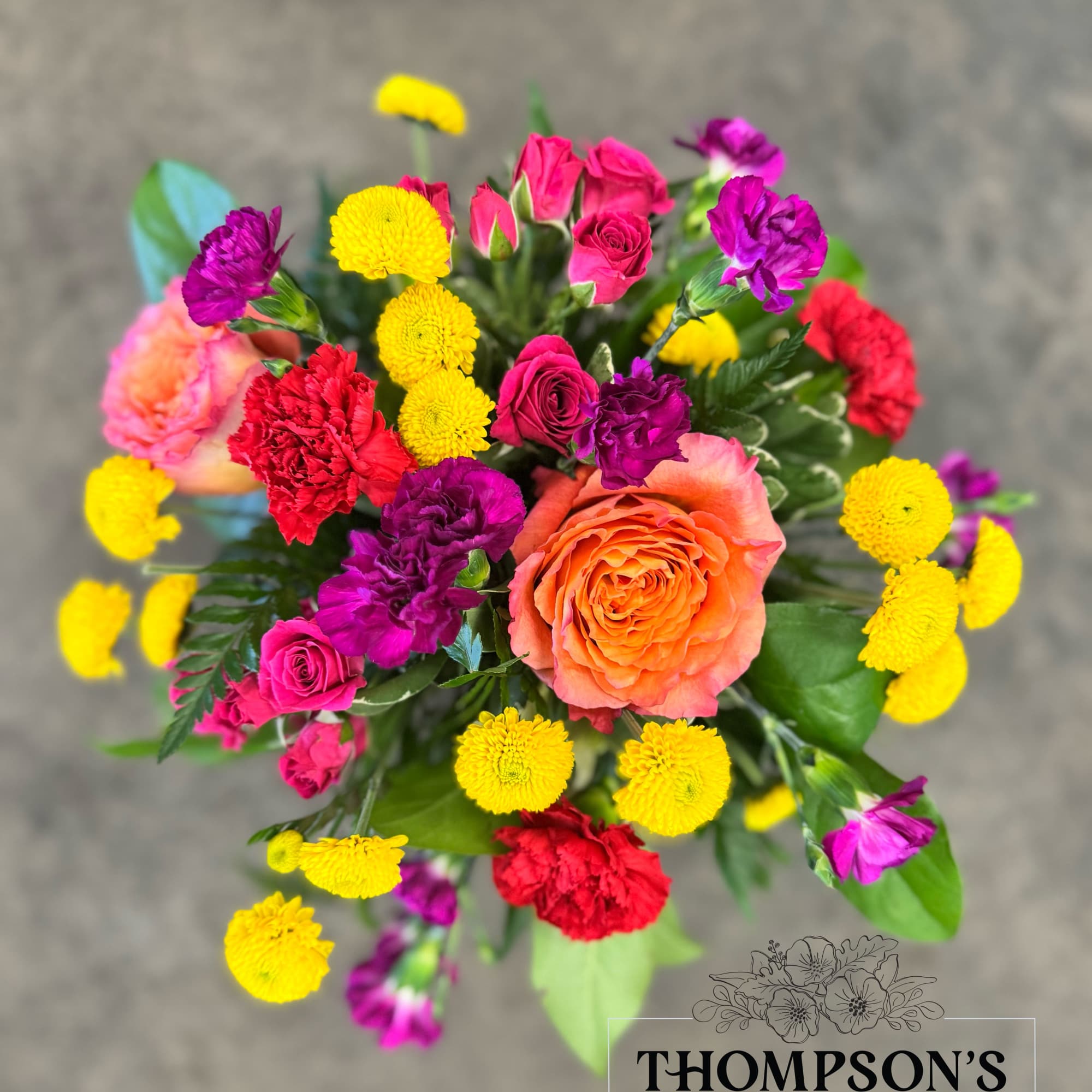 Bursting with color and personality, this cheerful bouquet radiates warmth and joy., photo 2 of 2