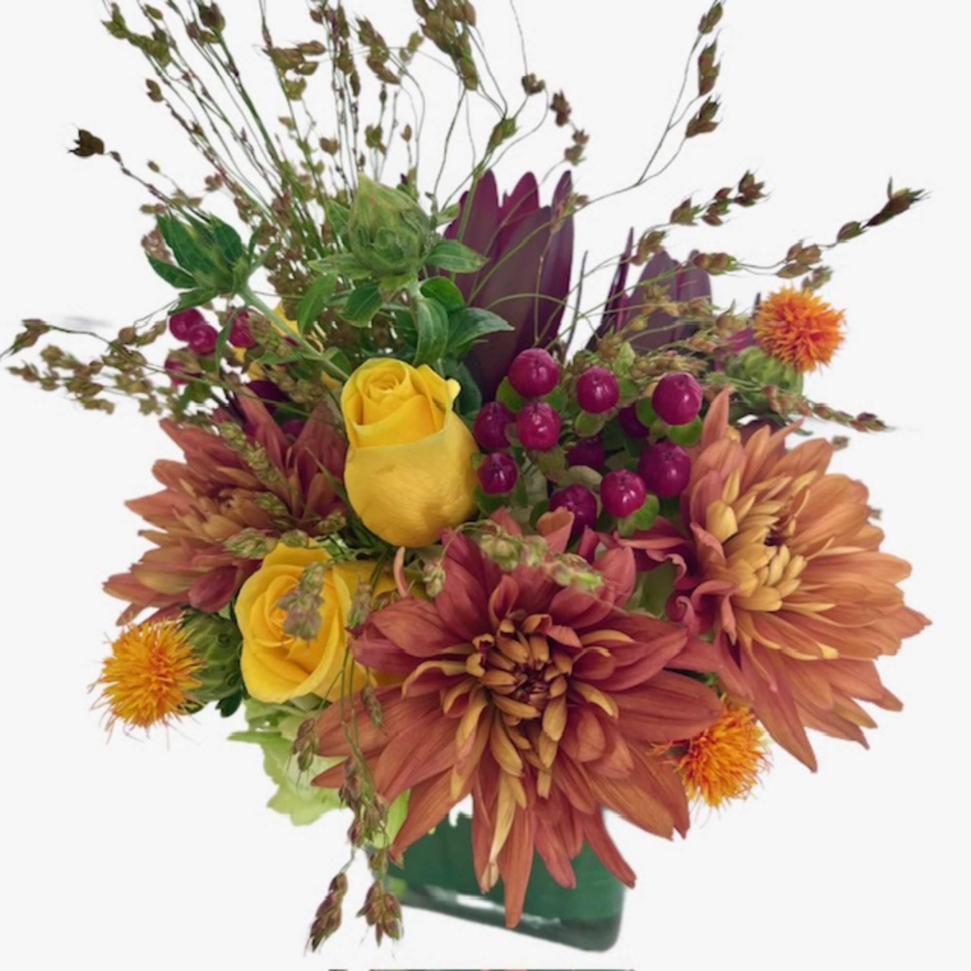 This sweet little design brings together the warm colors and playful textures, photo 2 of 2