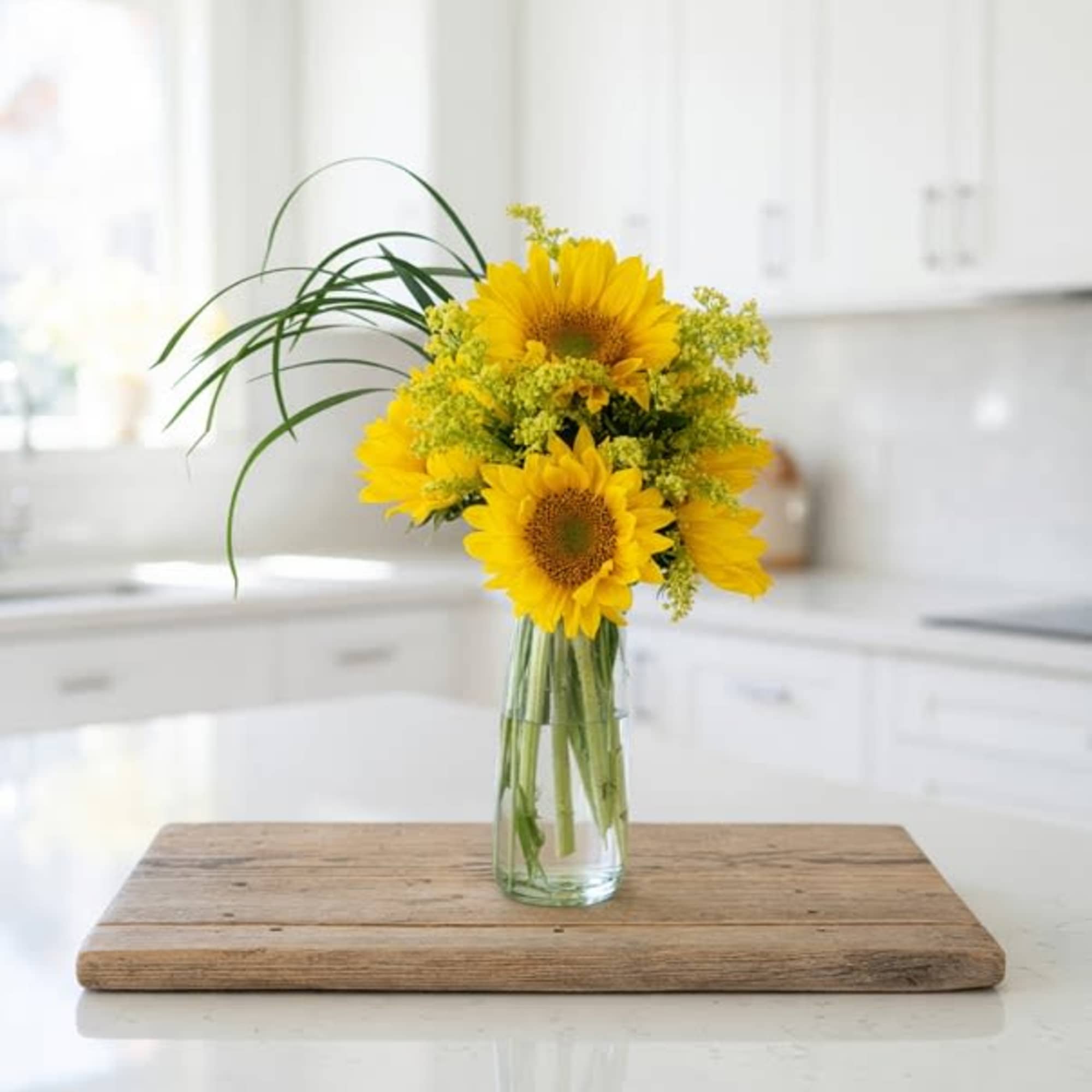 The Sunshine Daydream Bouquet highlights stunning sunflowers to 
capture their every attention, photo 2 of 3