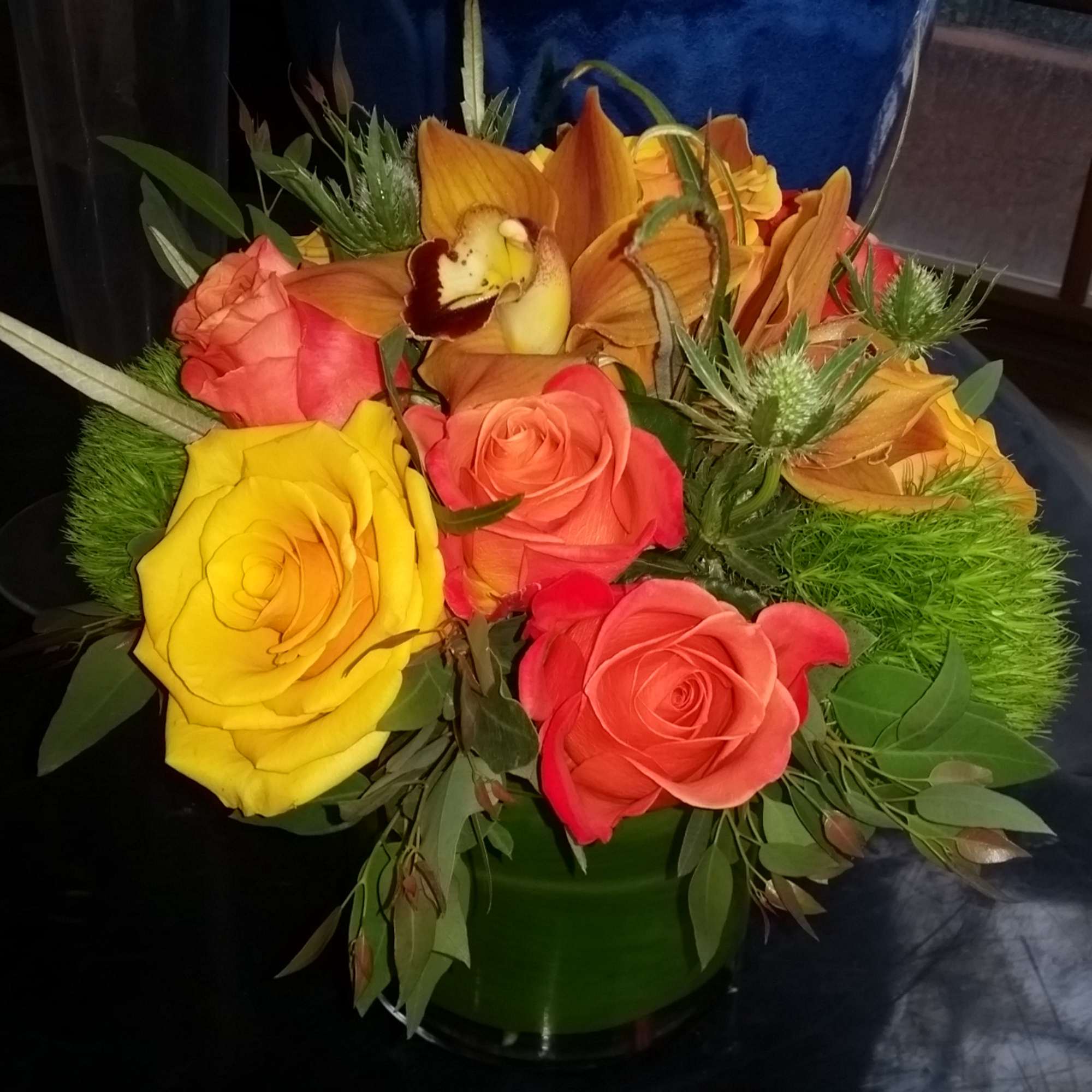 Bright and happy summer arrangement