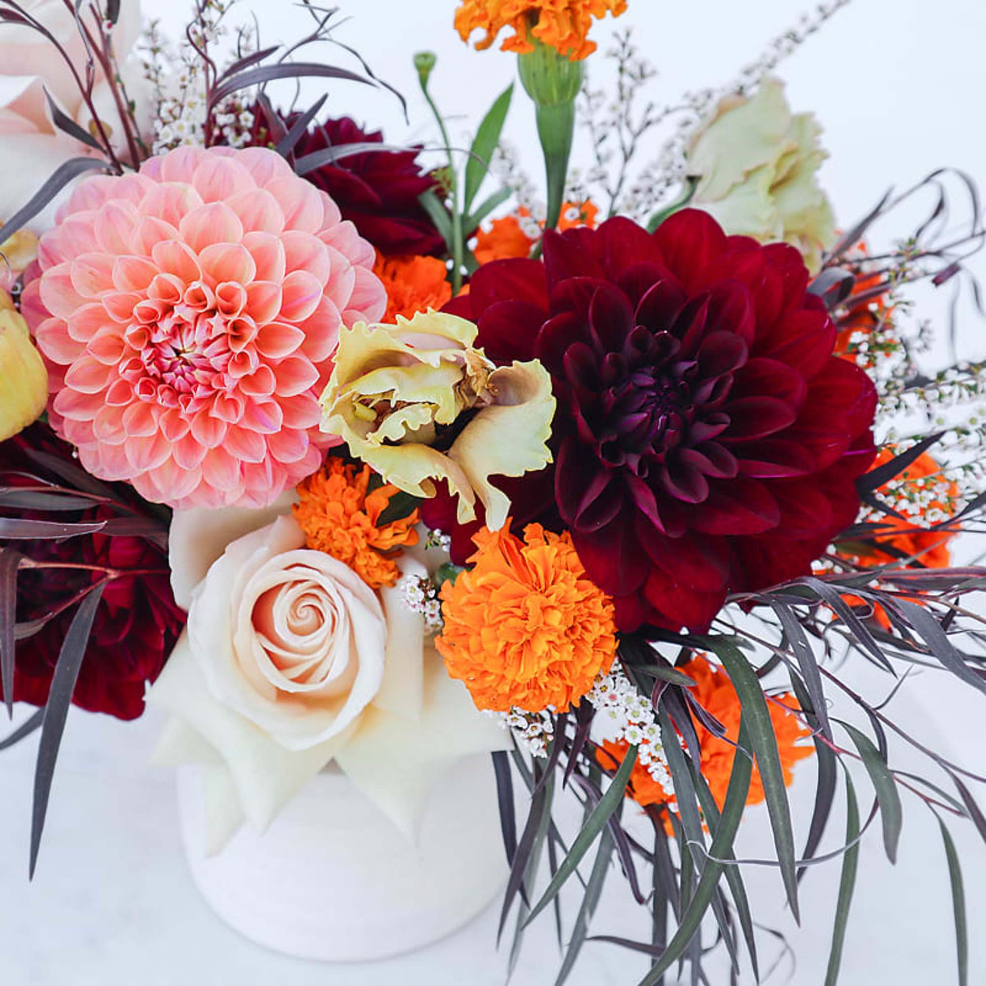 Creep it real with this fun &amp; moody Halloween floral arrangement 
Featuring:, photo 2 of 2