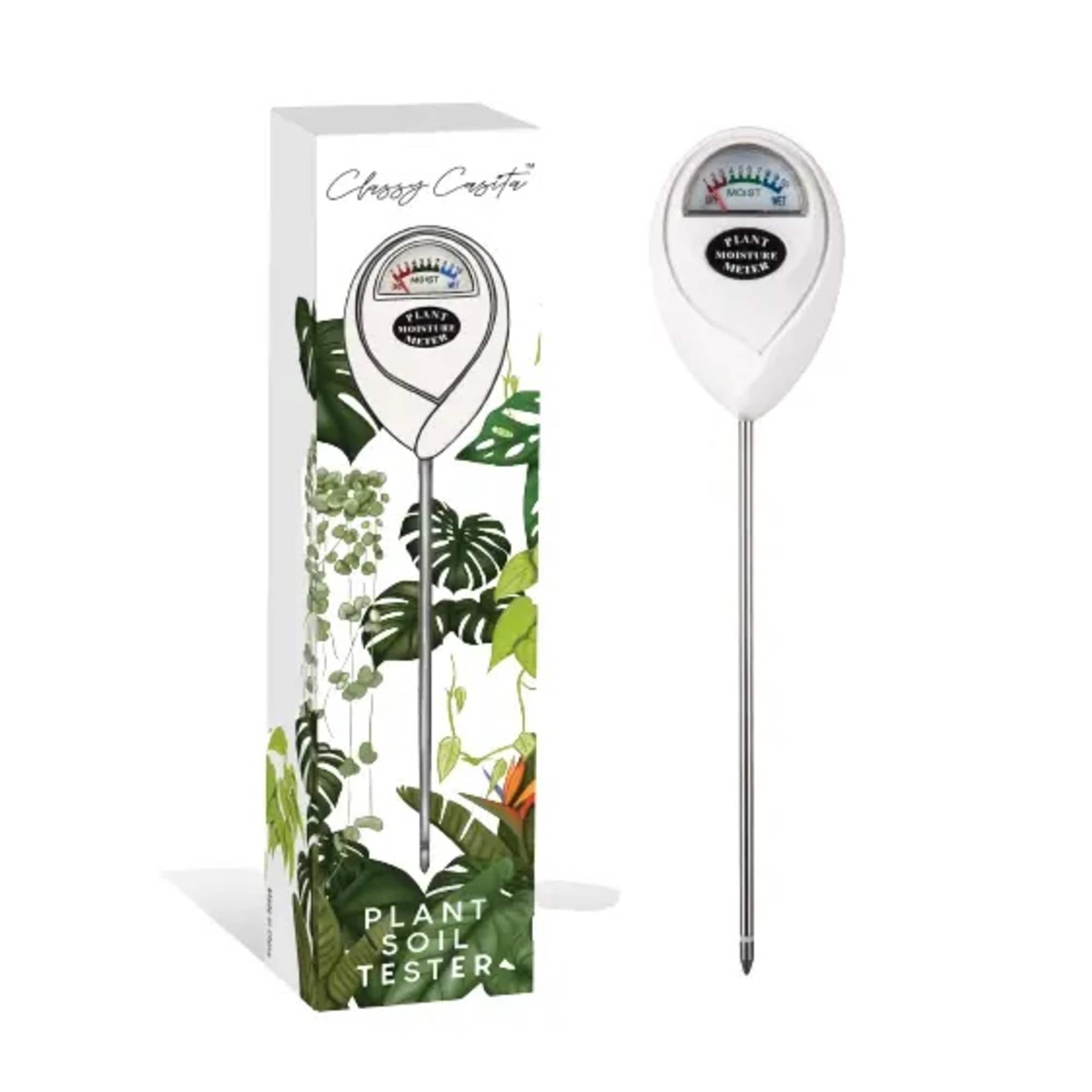 Plant soil tester with packaging box
