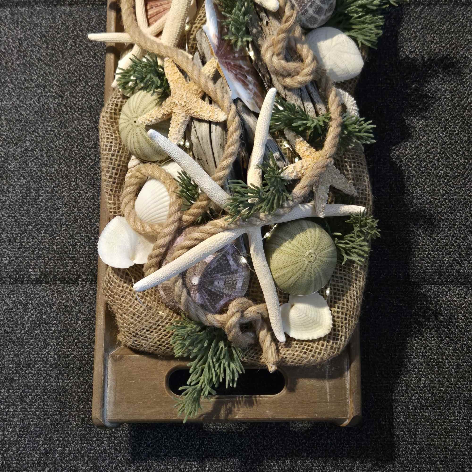 This grand seascape centerpiece was custom designed, "one-of-a-kind".
Beautifully appointed details throughout the, photo 2 of 4