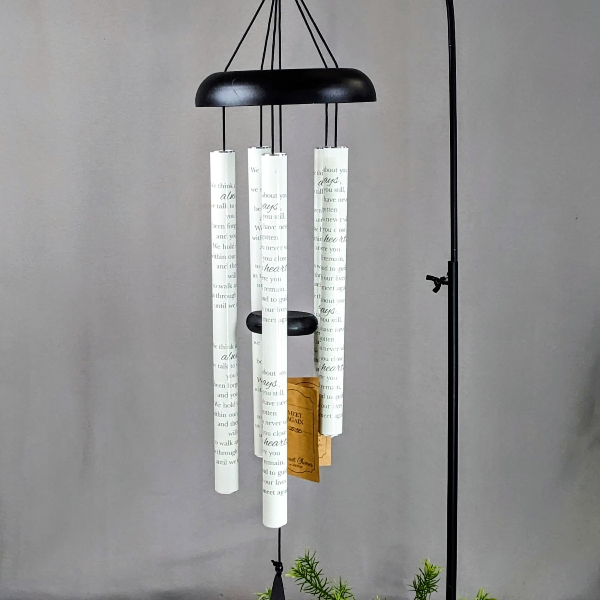 Wind chimes make a meaningful and lasting gift for any occasion. Designed