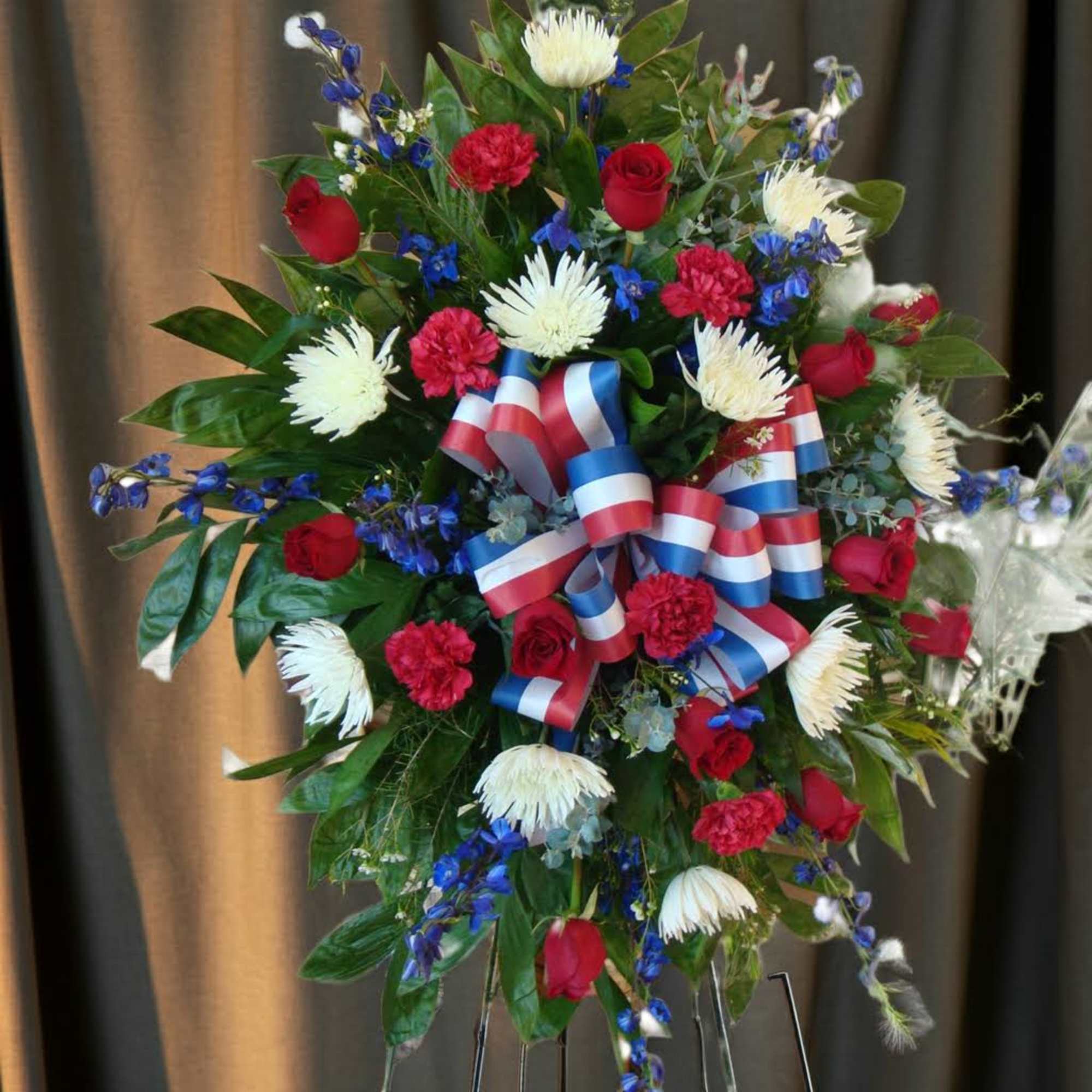 A Hero's Tribute Red White &amp; Blue Spray, photo 2 of 3